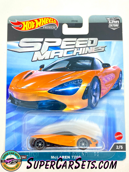 McLaren 720S (2/5) - Hot Wheels Premium - Car Culture - Speed Machines