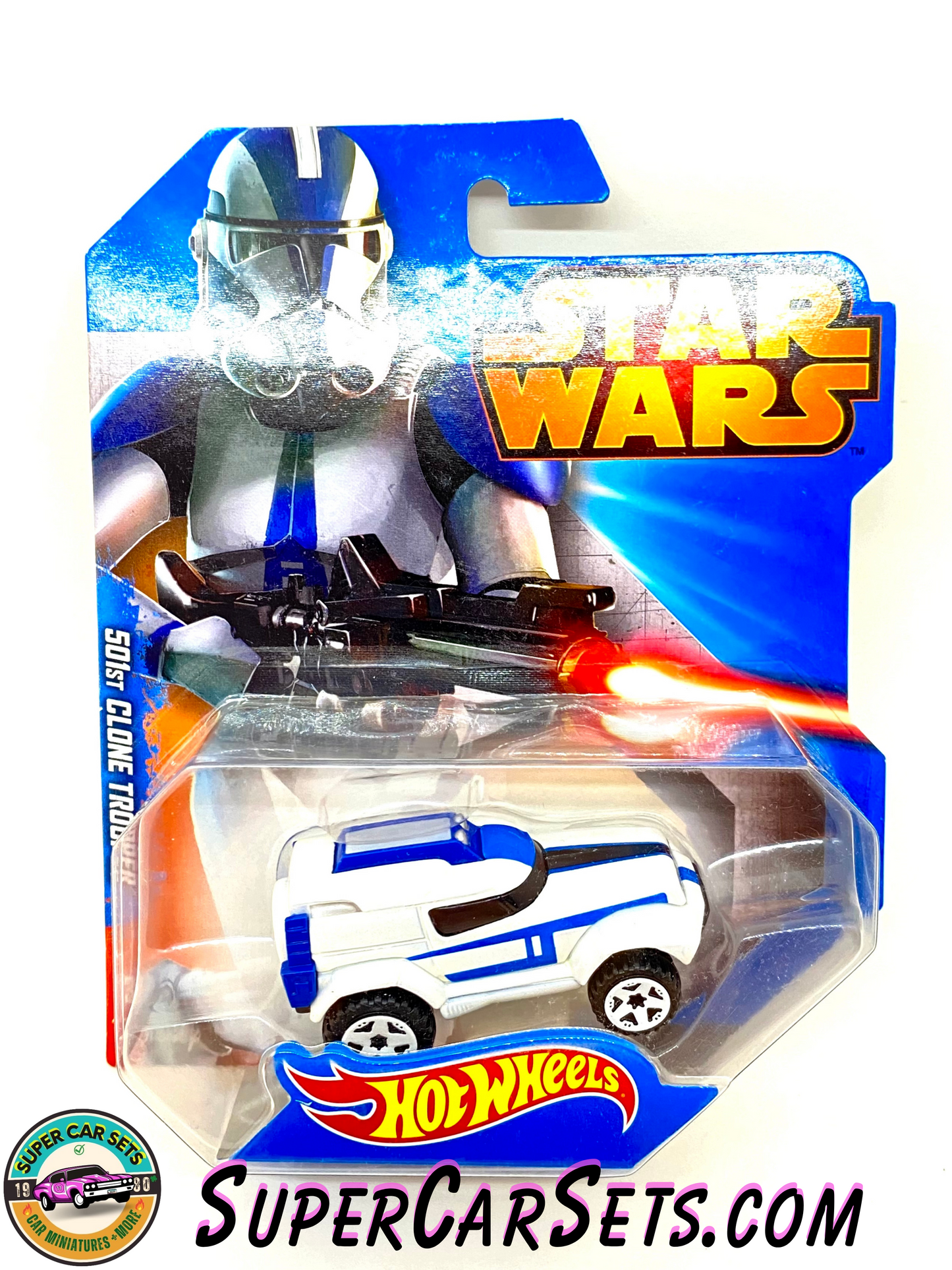 Star Wars (#7) 501st Clone Trooper - Hot Wheels