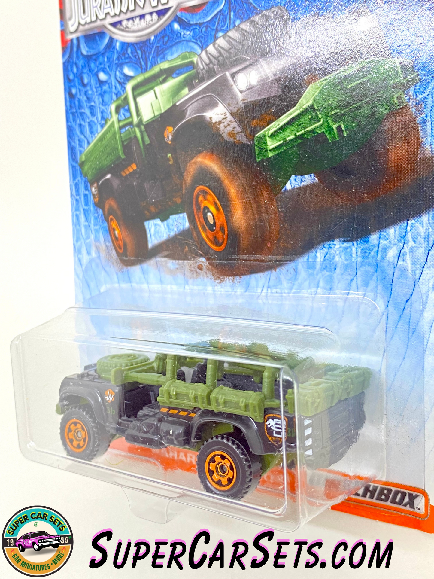 Jurasic World - Sahara Survivor (DFT60) (Year launched 2015) - Matchbox