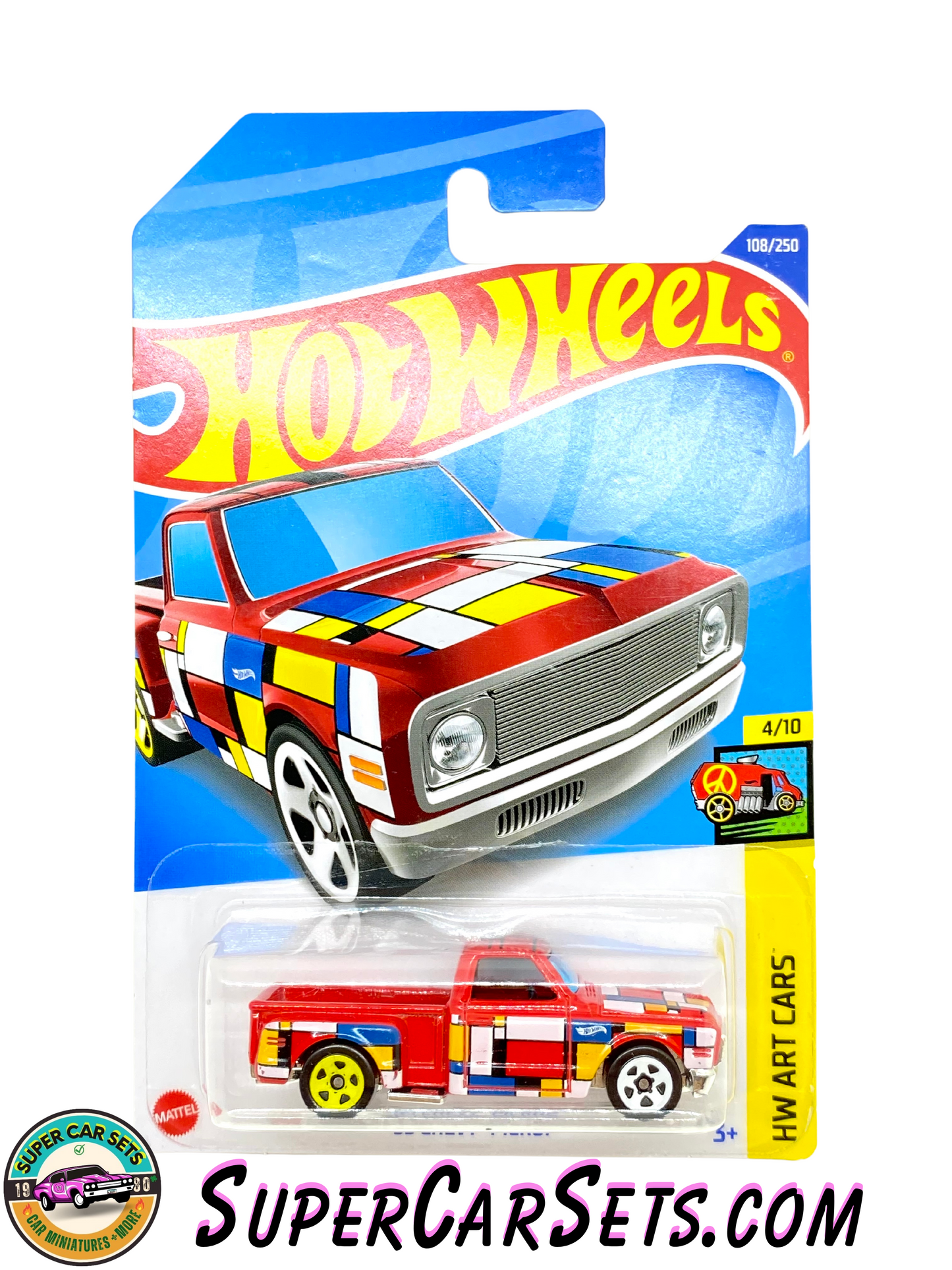 69 Chevy Pickup - Hot Wheels HW Art Cars 2022 (4/10)