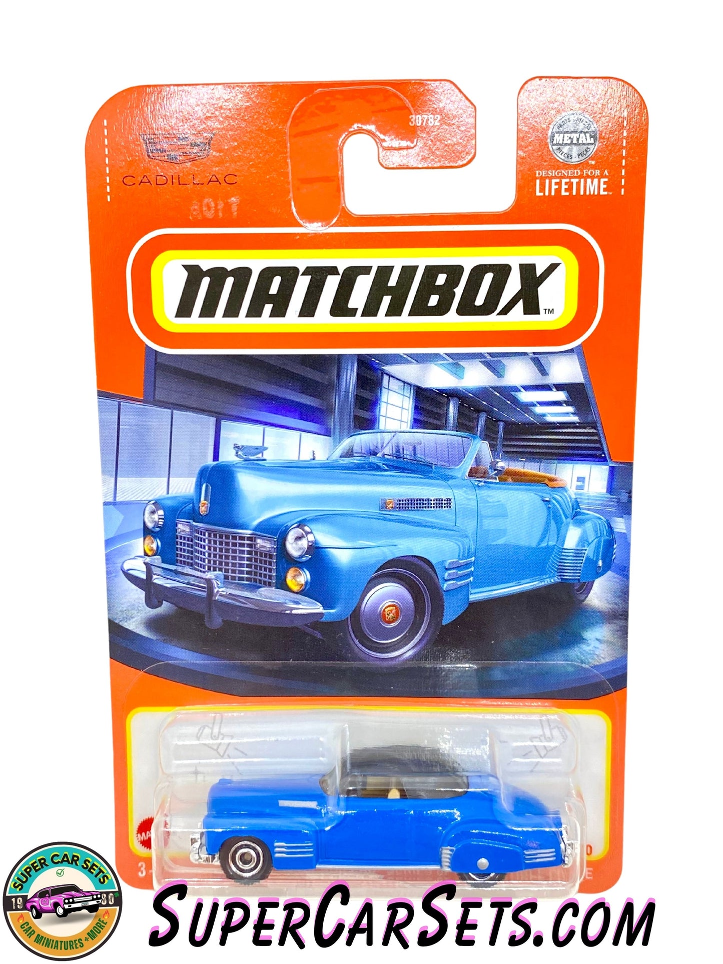 1941 Cadillac Series 62 Convertible Coupe (blue colour) (59/100) - Matchbox