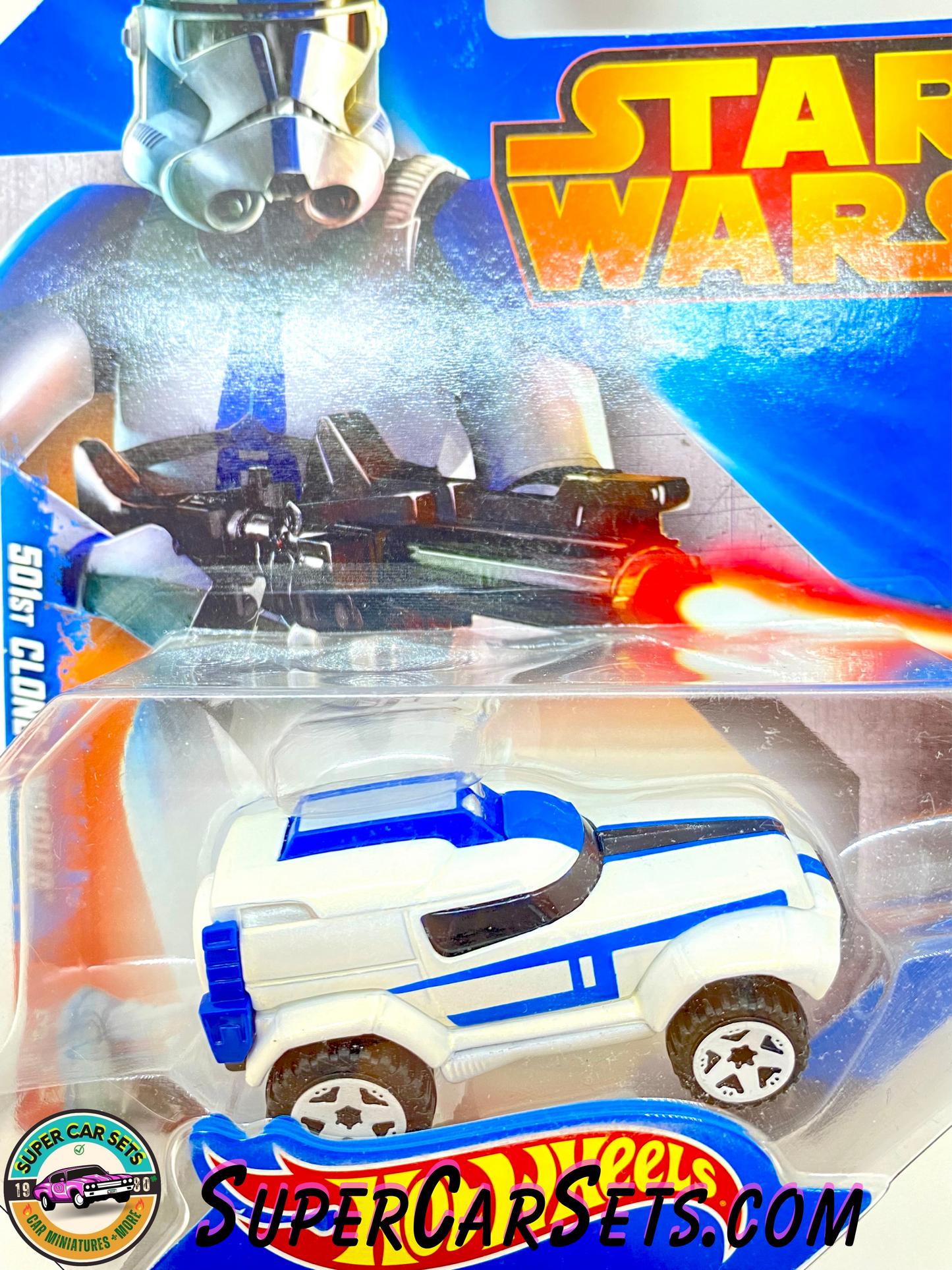 Star Wars (#7) 501st Clone Trooper - Hot Wheels