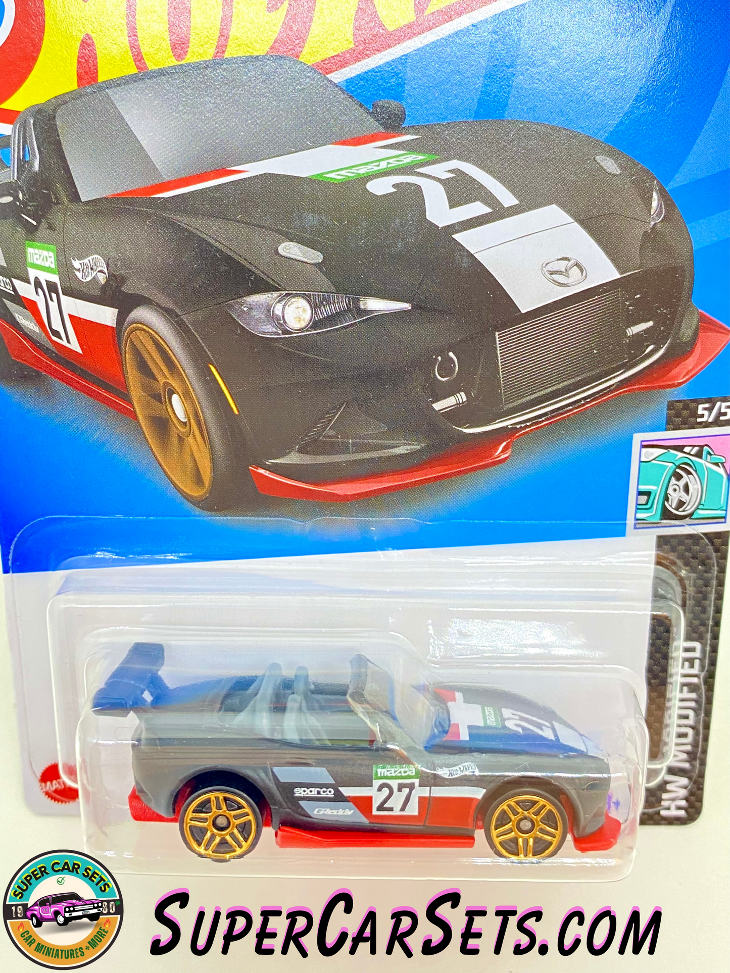 15 Mazda MX-5 Miata - Hot Wheels HW Modified - 2023 (5/5) (114/250)