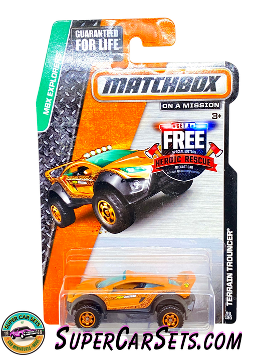 Terrain Trouncer - MBX Explorers (98/120) (CFW72) (Year launched 2015) - Matchbox