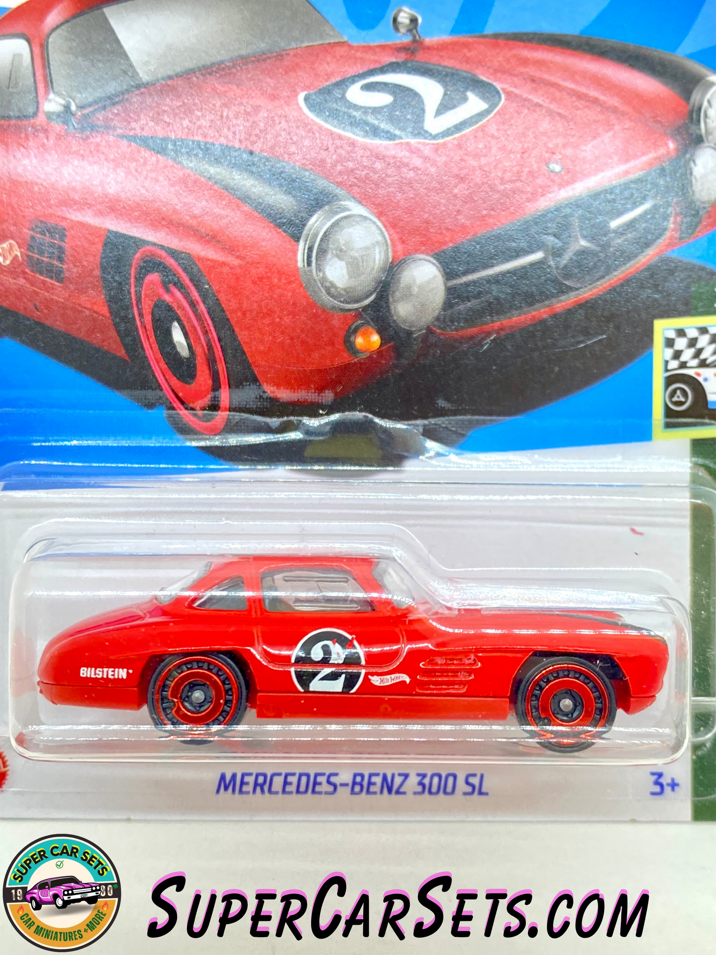 Mercedes-Benz 300 SL - Hot Wheels - Retro Racers 2023 (3/10) (27/250)