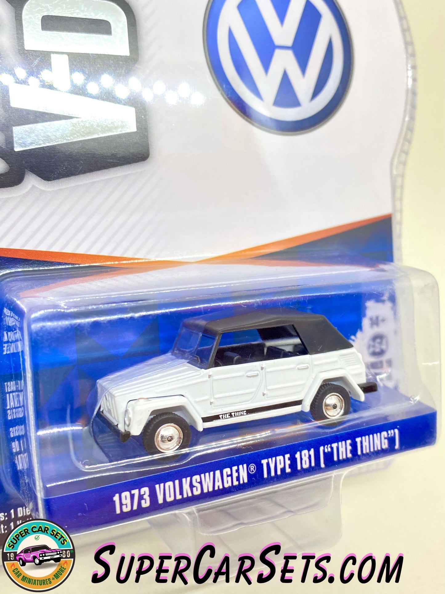 1973 Volkswagen Type 181 (“The Thing”) (white colour) - Club V-Dub - Serie 18 - made by Greenlight Collectables