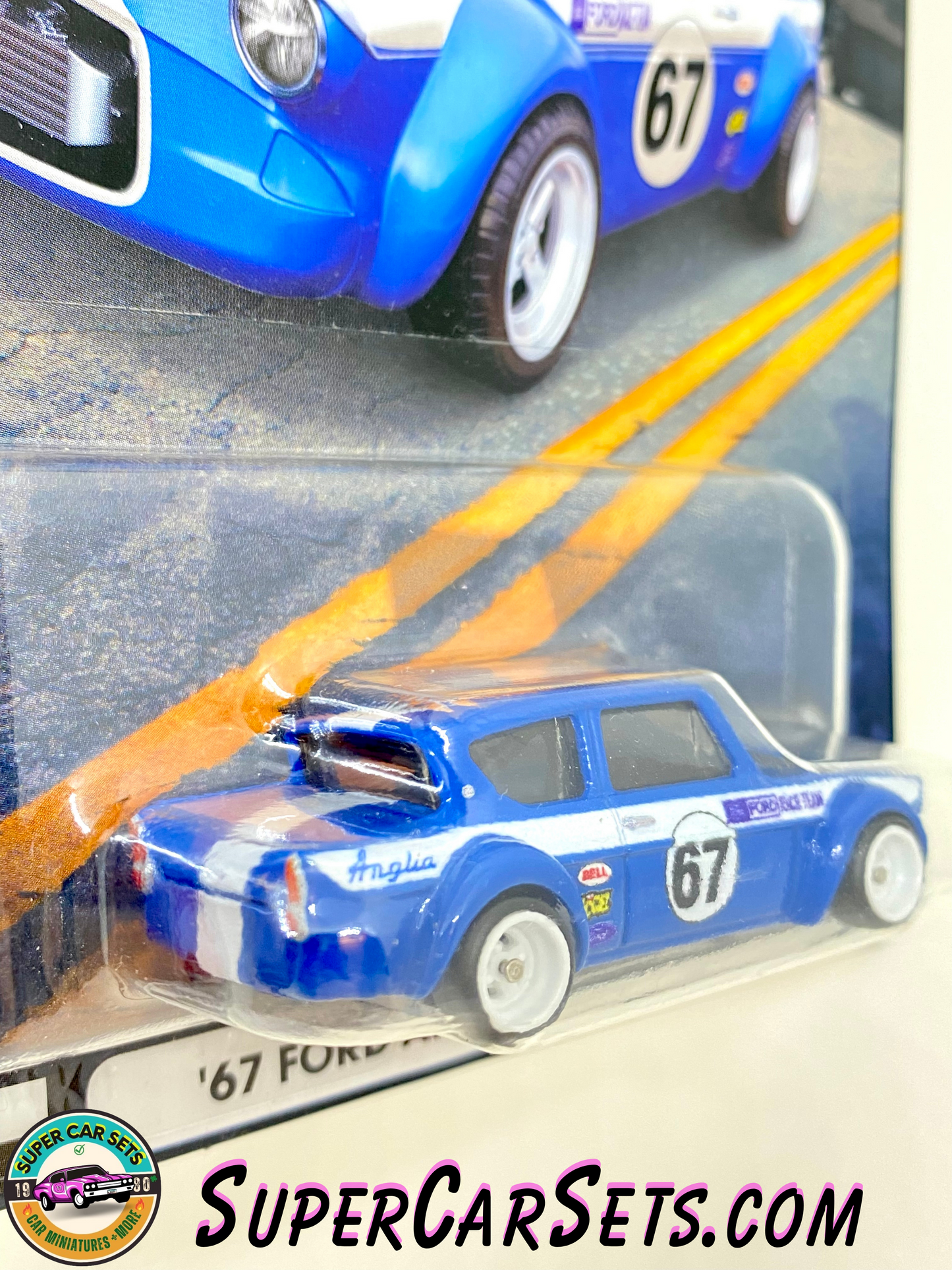 67 Ford Anglia Racer - Hot Wheels Premium Boulevard #86