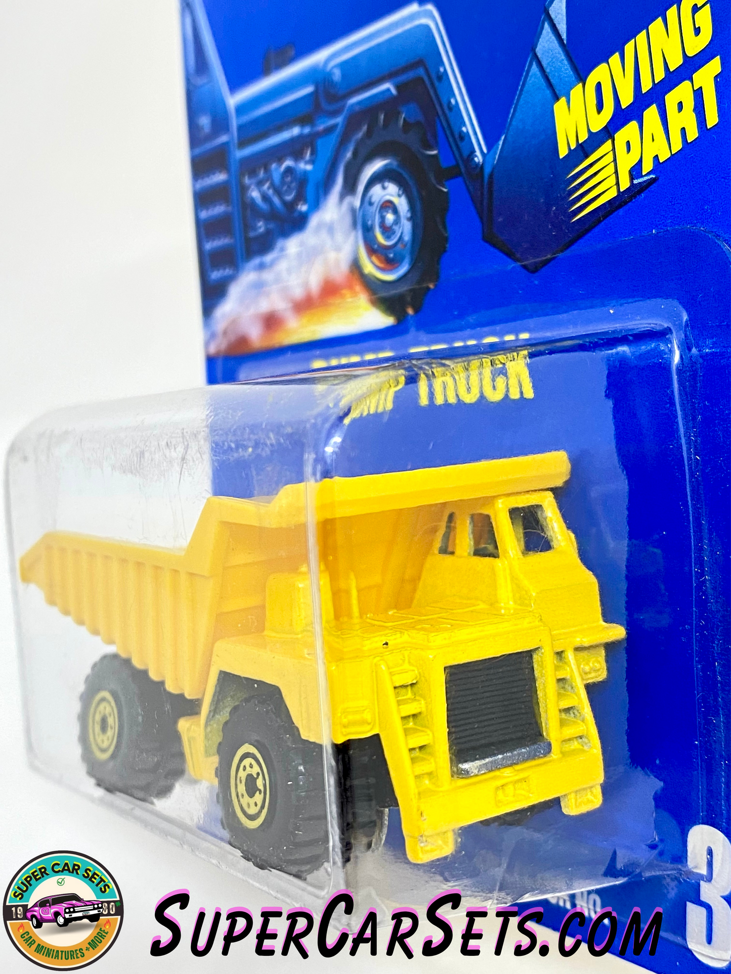 Hot Wheels (VINTAGE) (Year launched 1992) - Dump Truck (#38) (card aged)