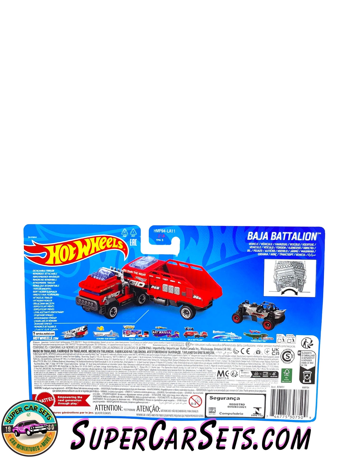 Baja Battalion (HMF94) - Hot Wheels Super Rigs 2024