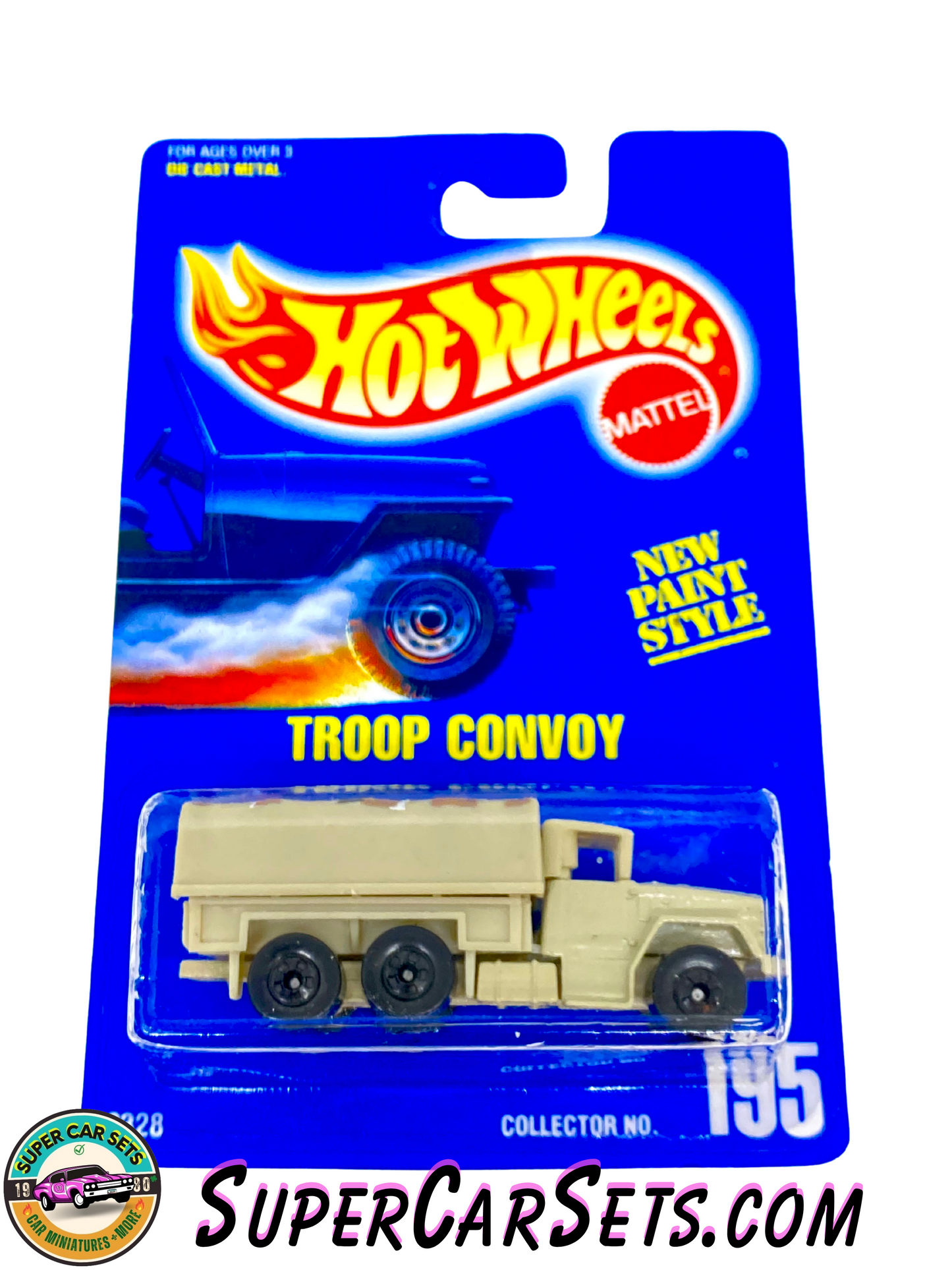 Hot Wheels (Year launched 1992) - Troop Convoy (#195)