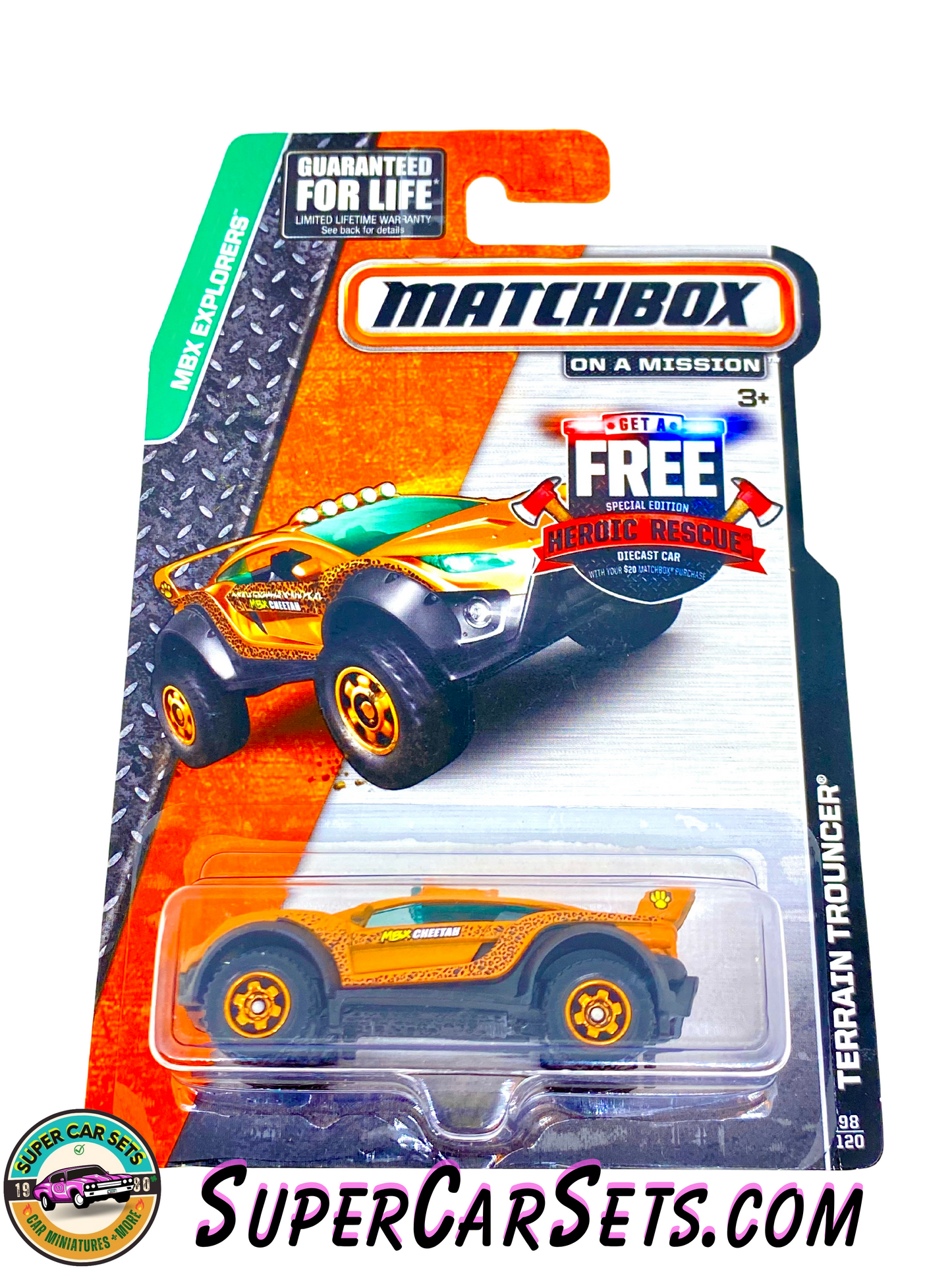 Terrain Trouncer - MBX Explorers (98/120) (CFW72) (Year launched 2015) - Matchbox