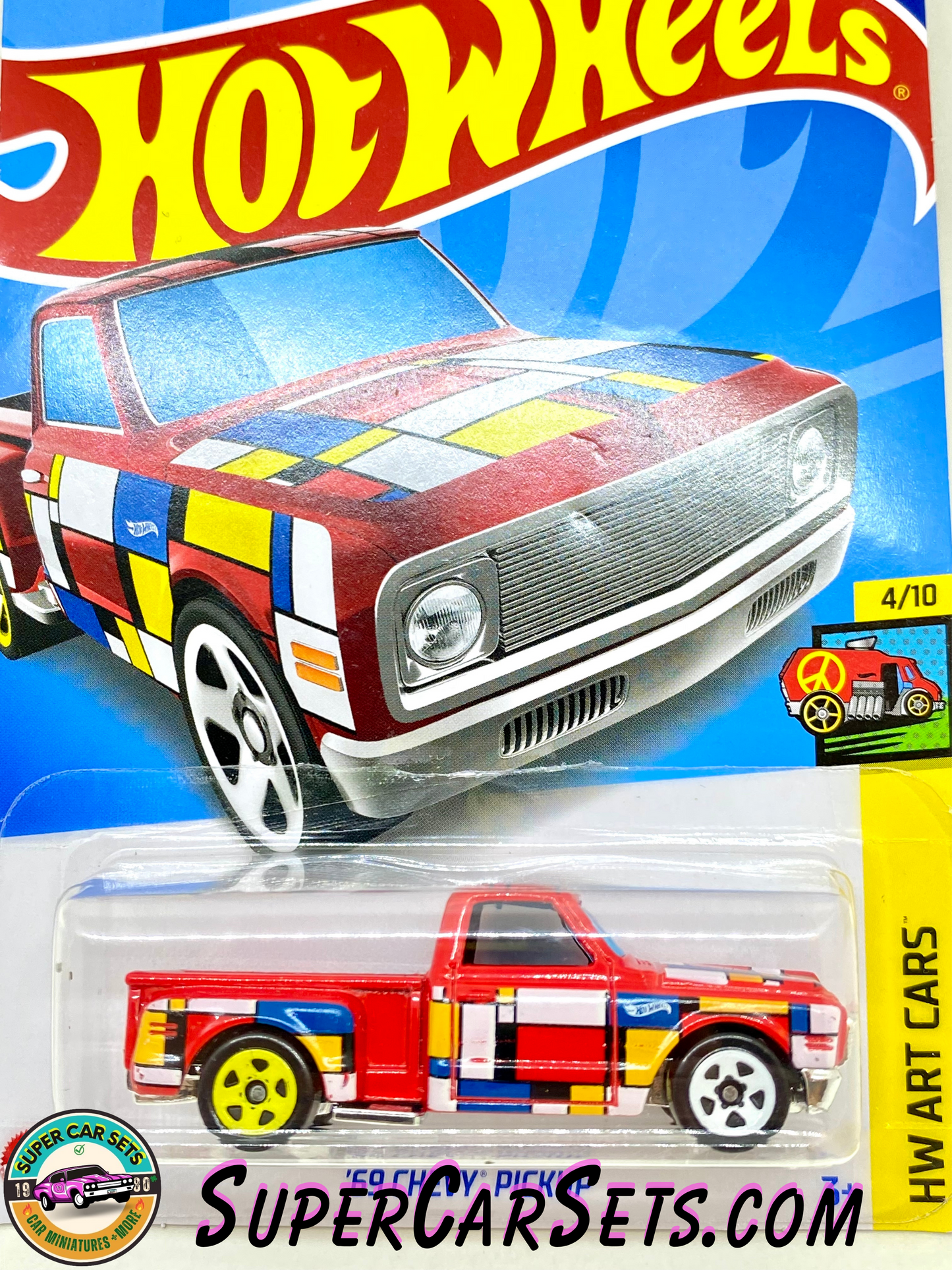 69 Chevy Pickup - Hot Wheels HW Art Cars 2022 (4/10)