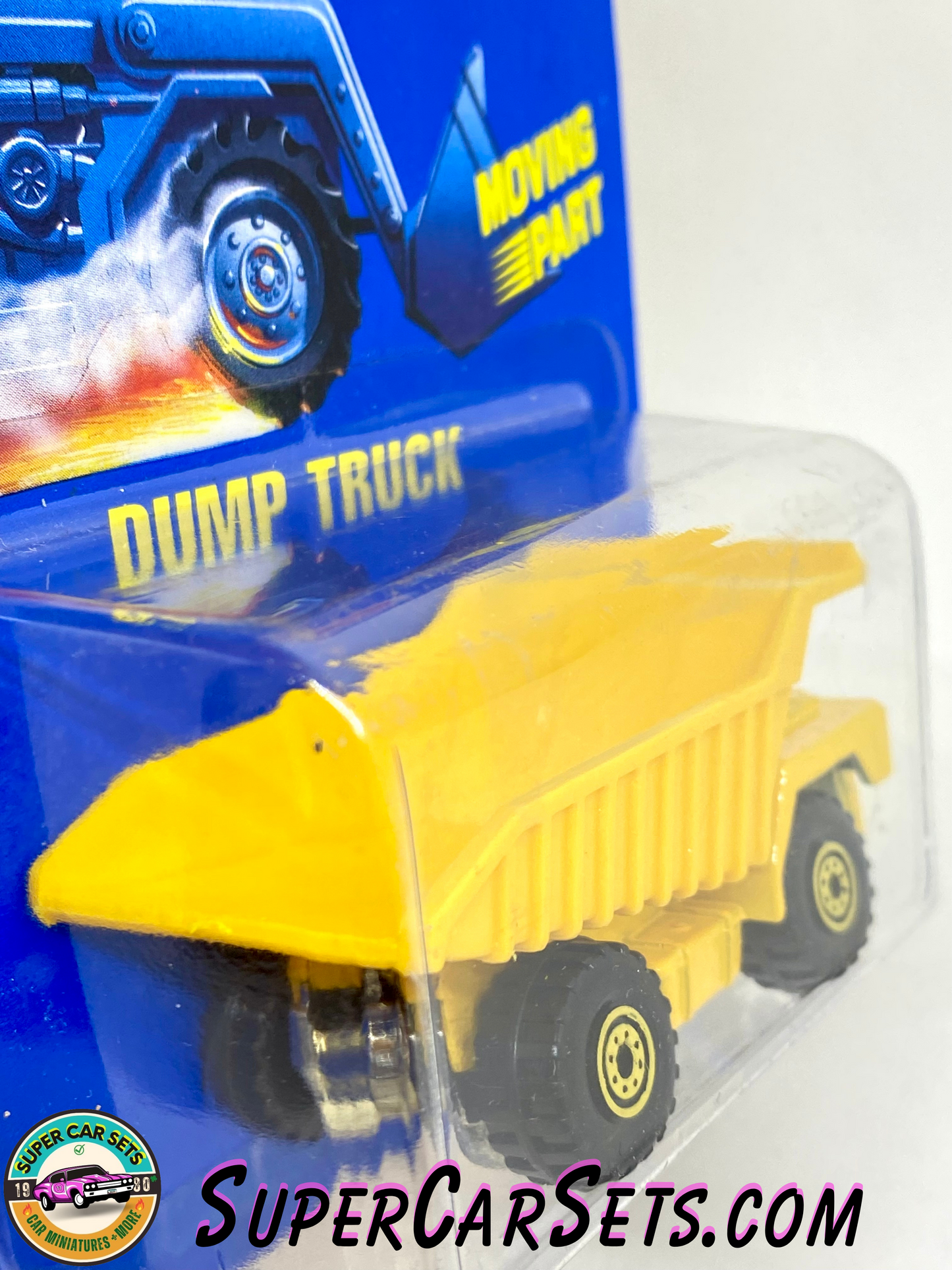 Hot Wheels (VINTAGE) (Year launched 1992) - Dump Truck (#38) (card aged)