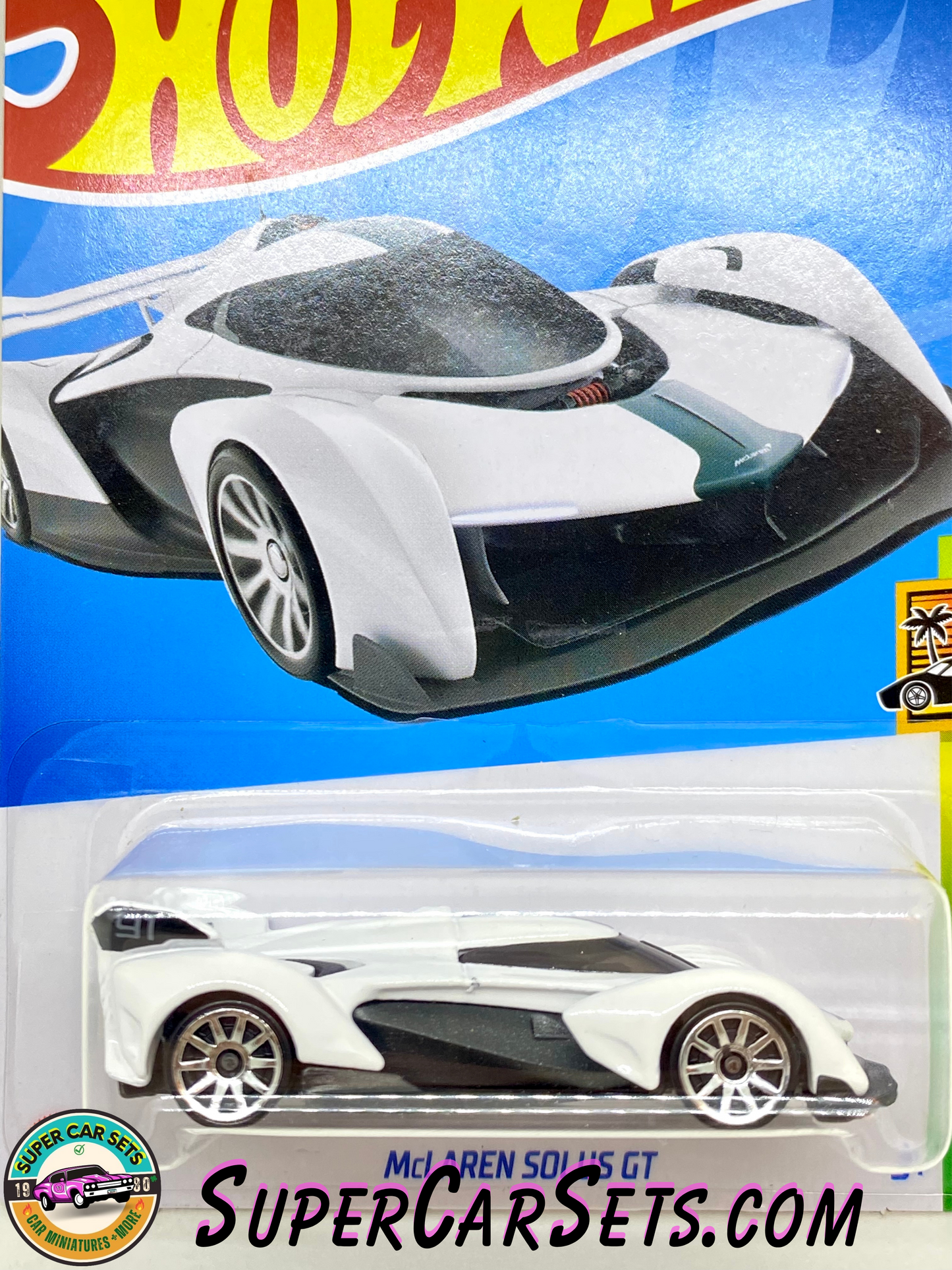 McLaren Solus GT (white colour) - Hot Wheels HW Exotics 2023 (10/10) (250/250)