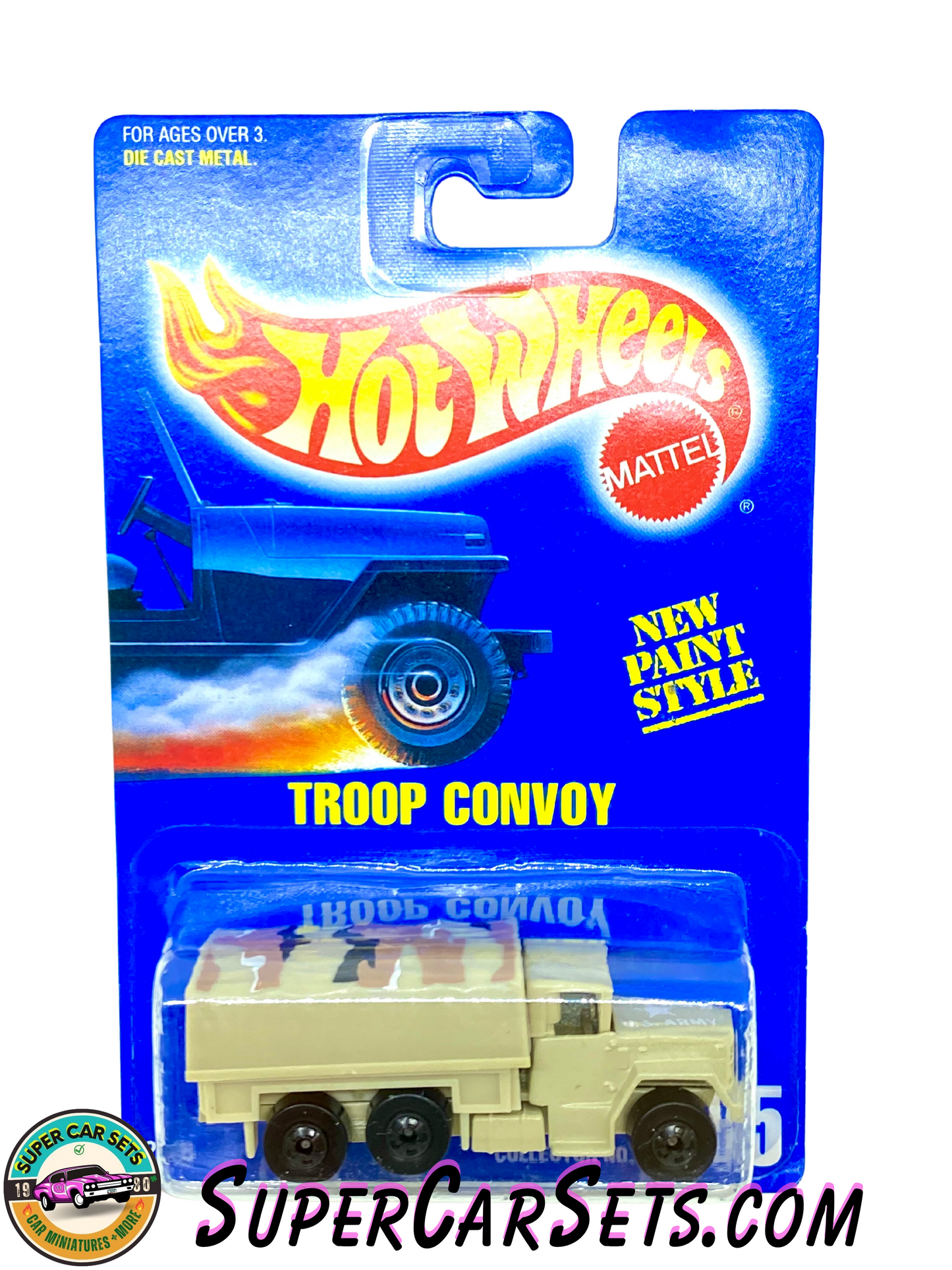 Hot Wheels (Year launched 1992) - Troop Convoy (#195)