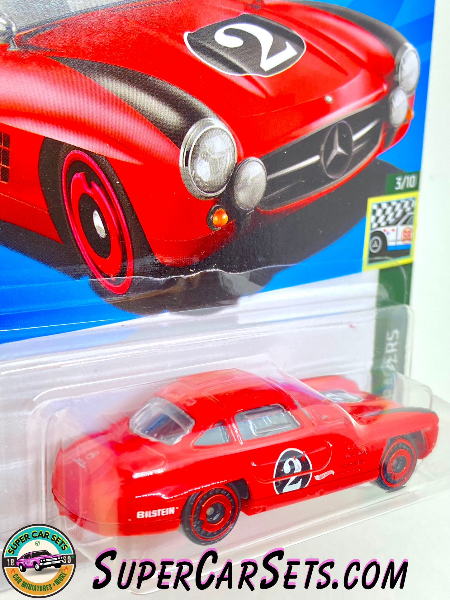 Mercedes-Benz 300 SL - Hot Wheels - Retro Racers 2023 (3/10) (27/250)