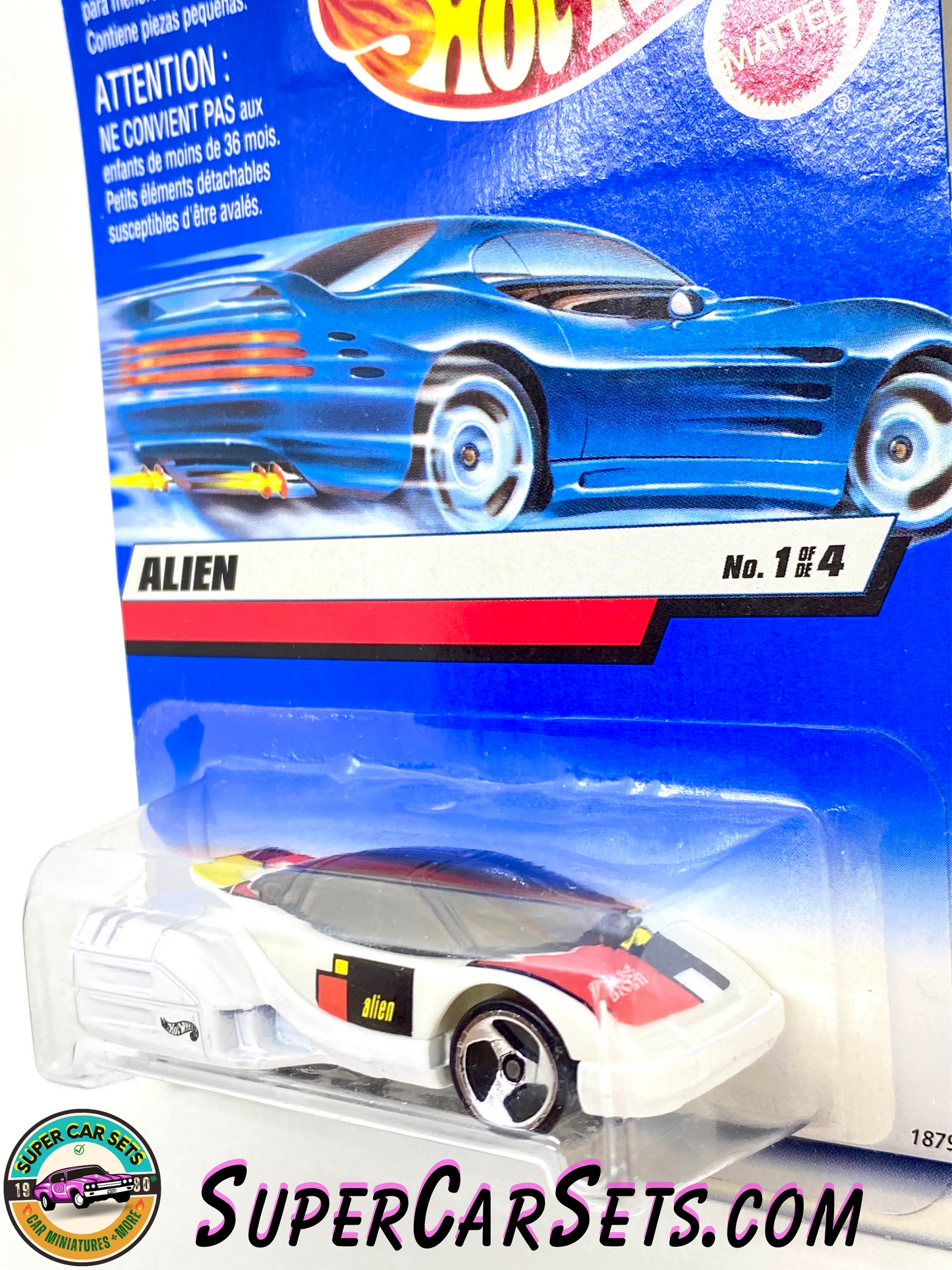 Hot Wheels (Year launched 1998) - Alien  (#1/4) (#18795)