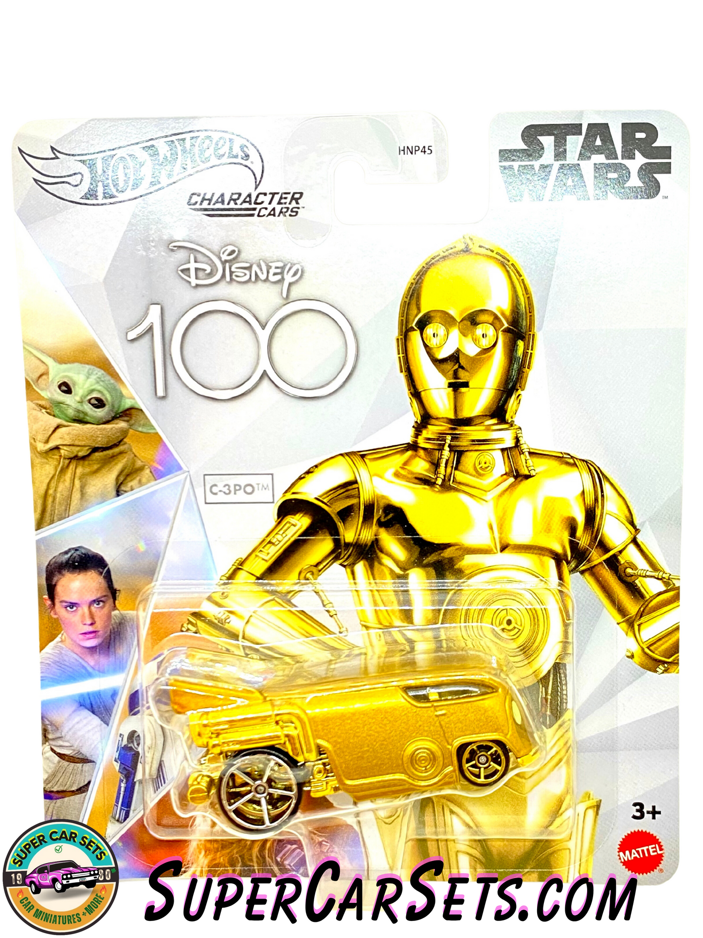 Star Wars - C-3PO - Hot Wheels Character Cars Disney 100 Years