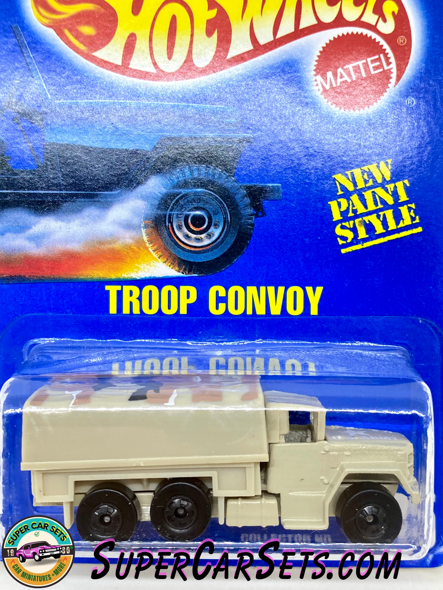 Hot Wheels (Year launched 1992) - Troop Convoy (#195)