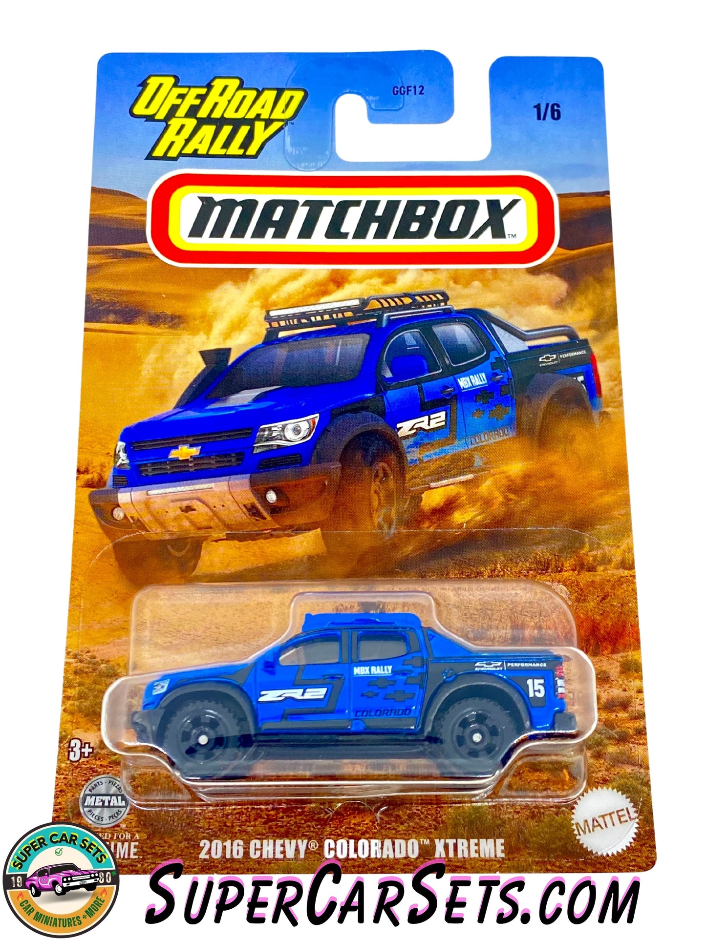 2016 Chevy Colorado Xtreme - Matchbox Off Road Rally 2024 (1/6)