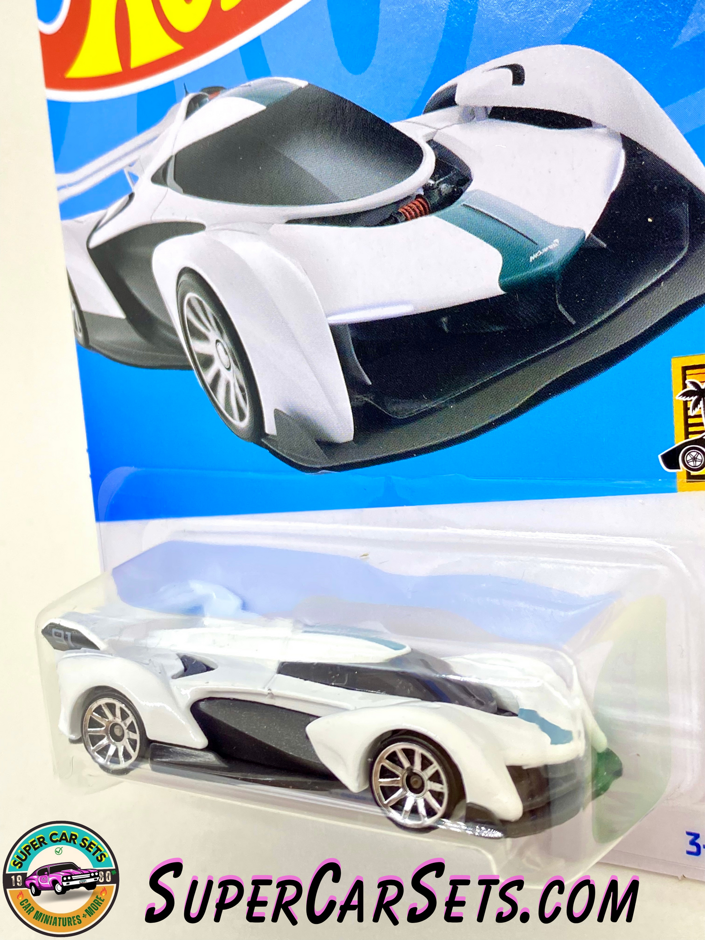 McLaren Solus GT (white colour) - Hot Wheels HW Exotics 2023 (10/10) (250/250)