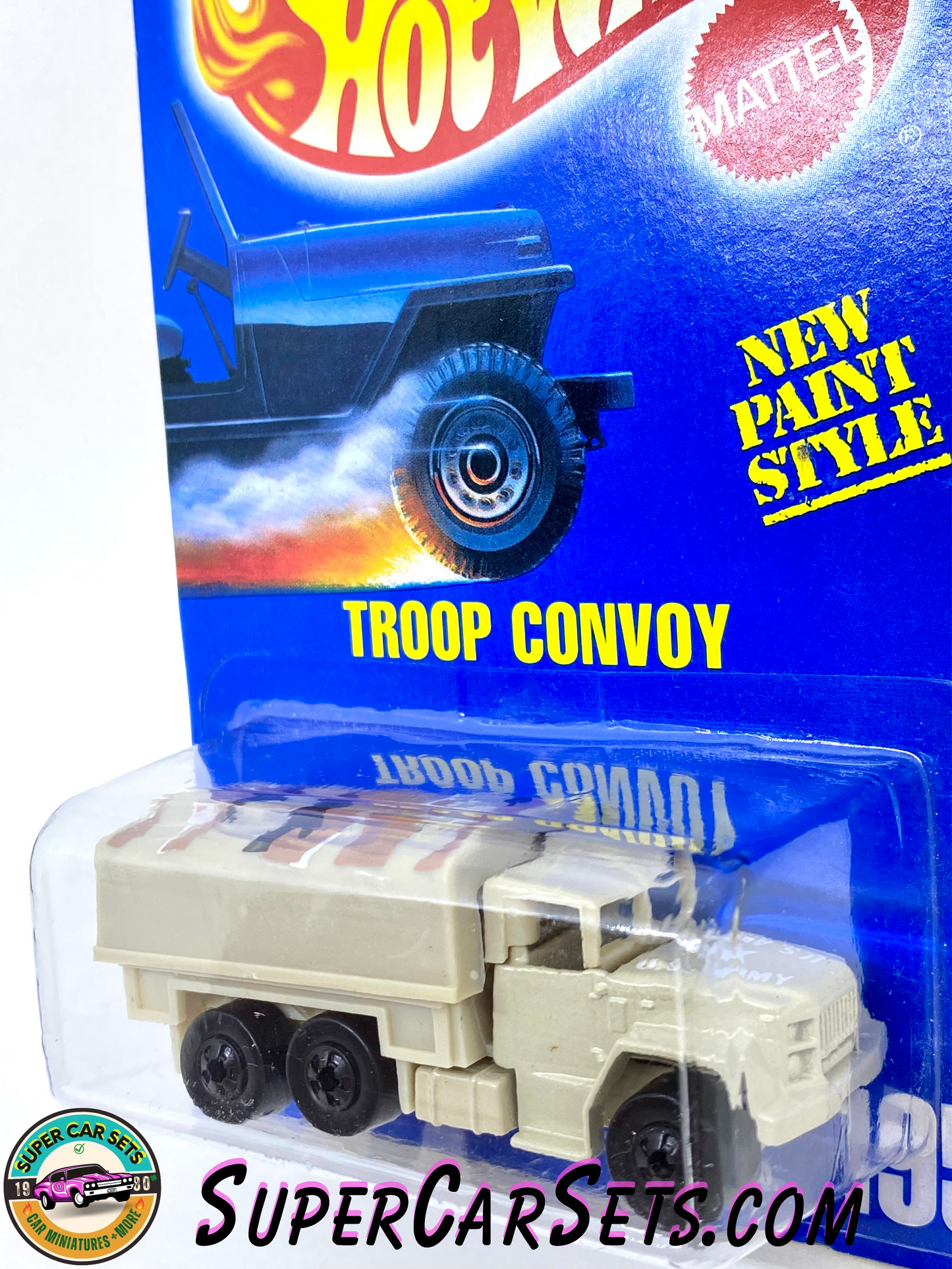 Hot Wheels (Year launched 1992) - Troop Convoy (#195)