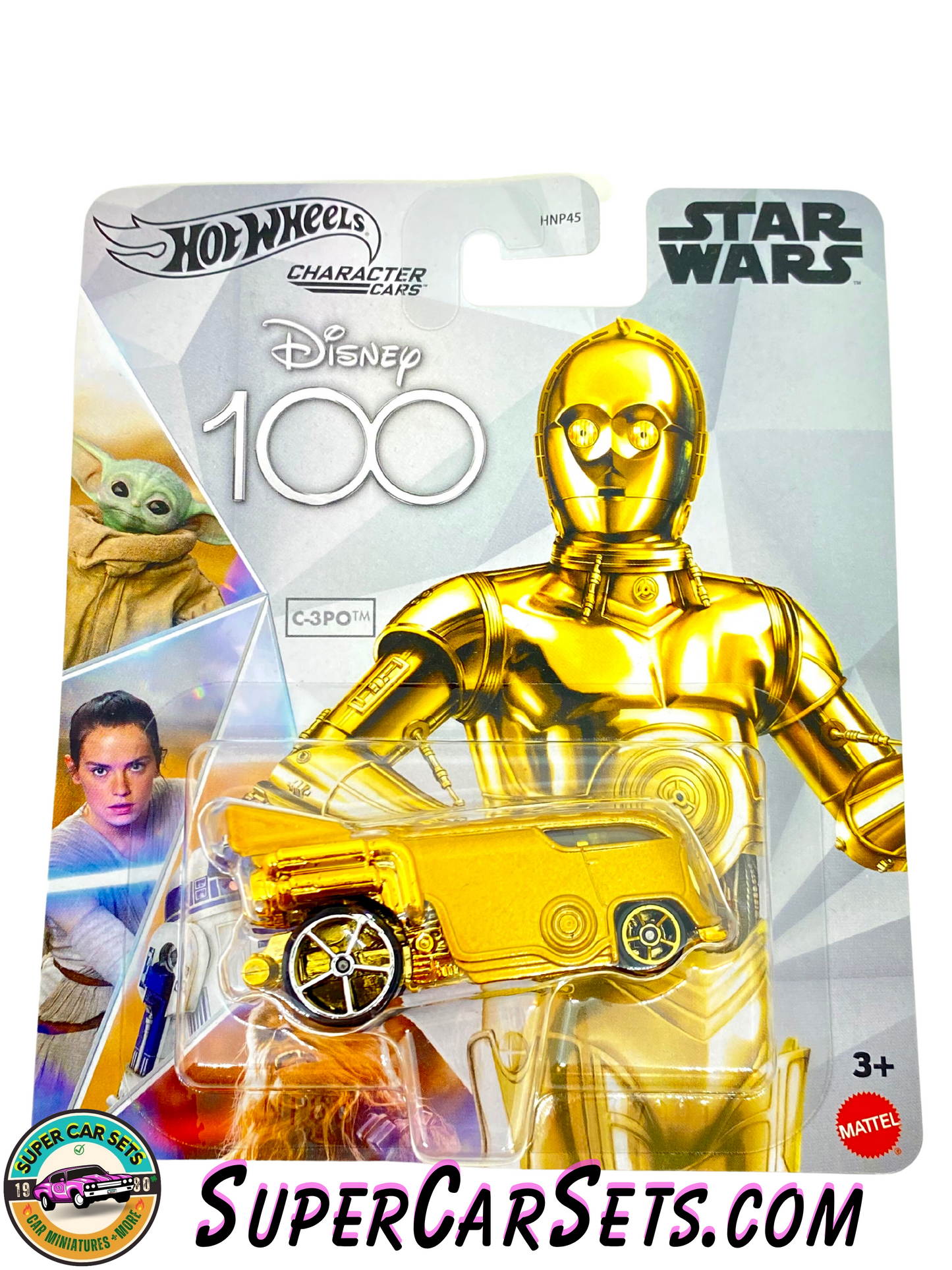 Star Wars - C-3PO - Hot Wheels Character Cars Disney 100 Years