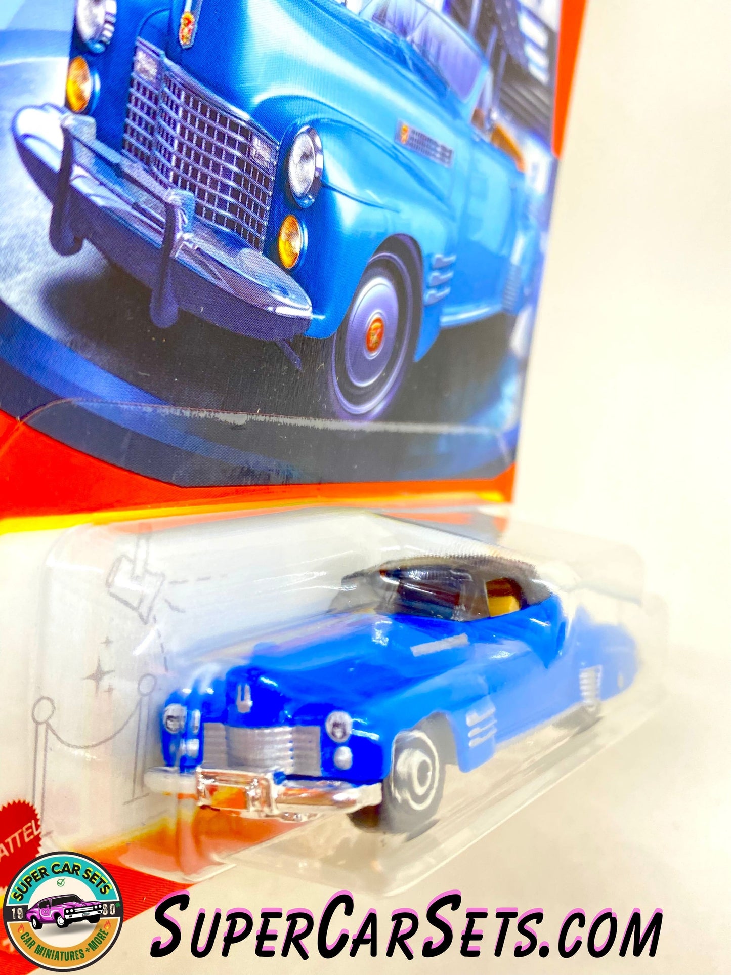 1941 Cadillac Series 62 Convertible Coupe (blue colour) (59/100) - Matchbox