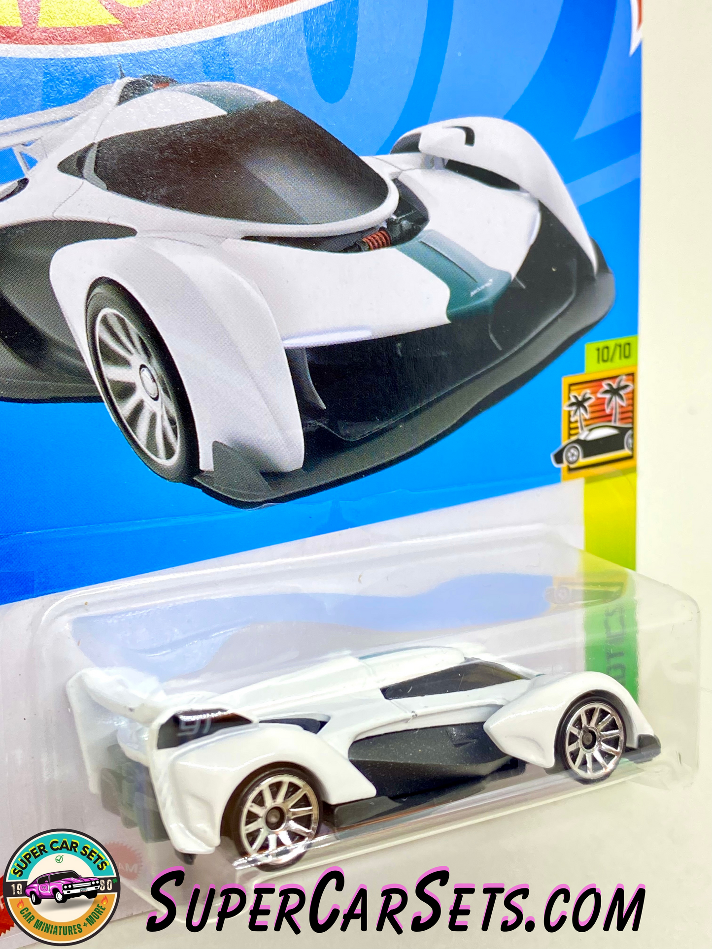 McLaren Solus GT (white colour) - Hot Wheels HW Exotics 2023 (10/10) (250/250)