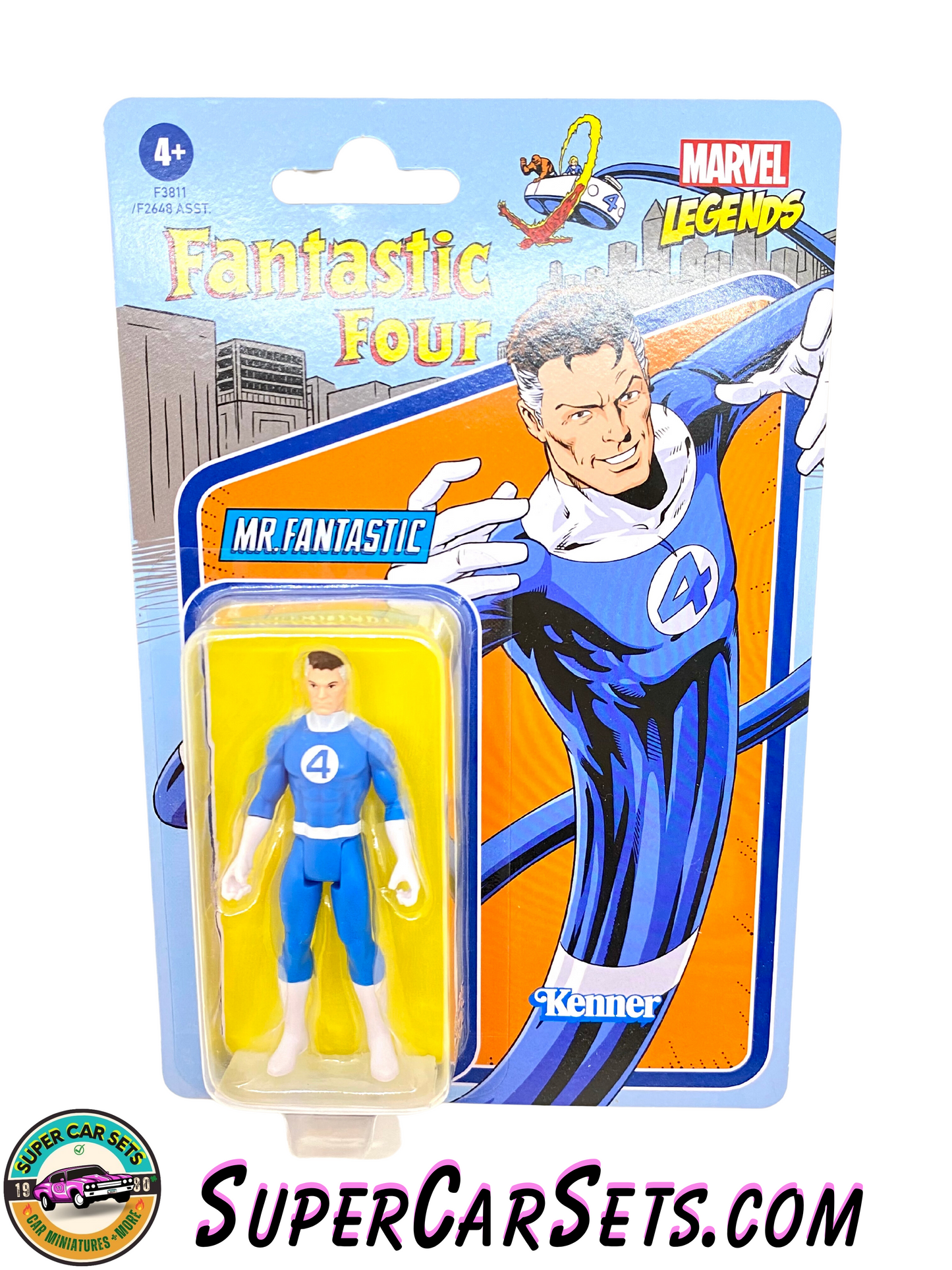 Fantastic Four - Mr. Fantastic (3.75” / 9.5cm) - Marvel Legends - made by Kenner