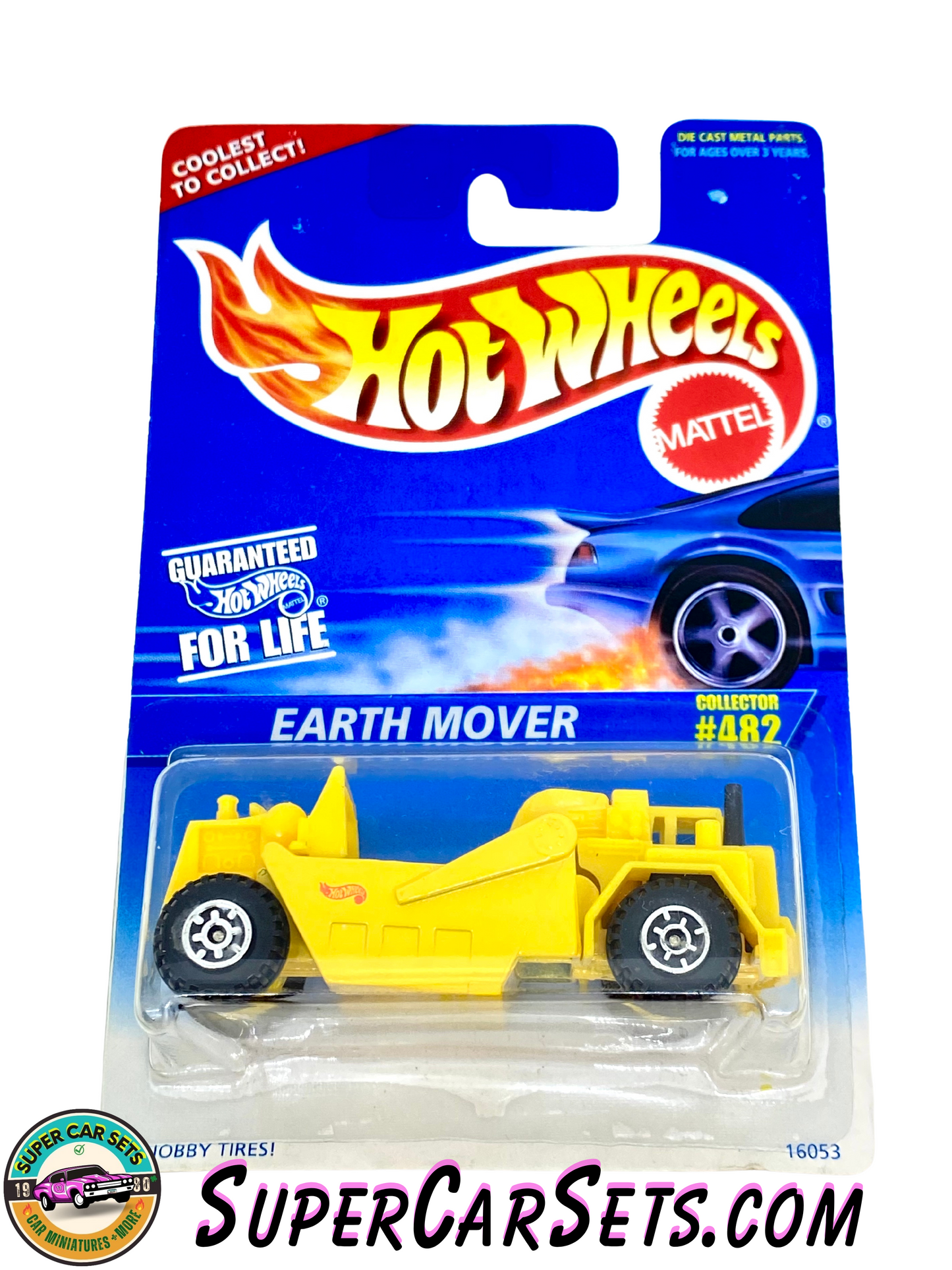 Hot Wheels (VINTAGE) (Year launched 1996) - Earth Mover (#482) (Knobby Tires!) (#16053)