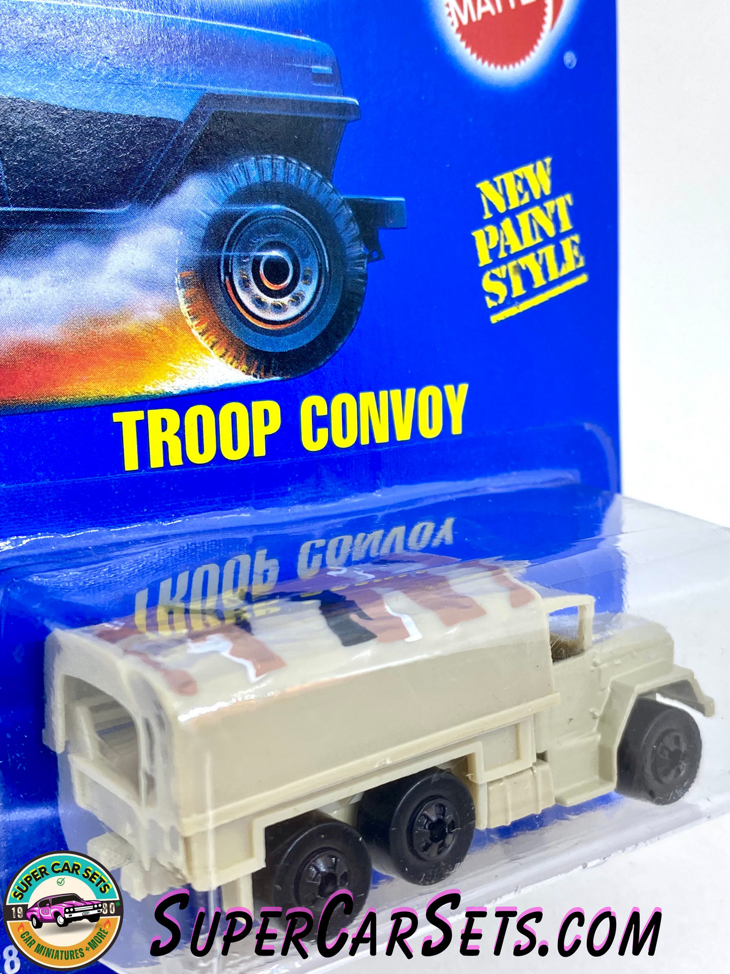 Hot Wheels (Year launched 1992) - Troop Convoy (#195)