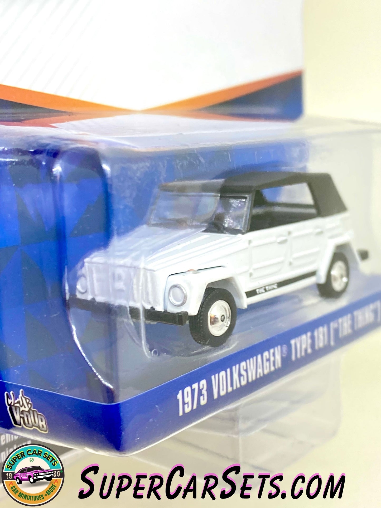 1973 Volkswagen Type 181 (“The Thing”) (white colour) - Club V-Dub - Serie 18 - made by Greenlight Collectables