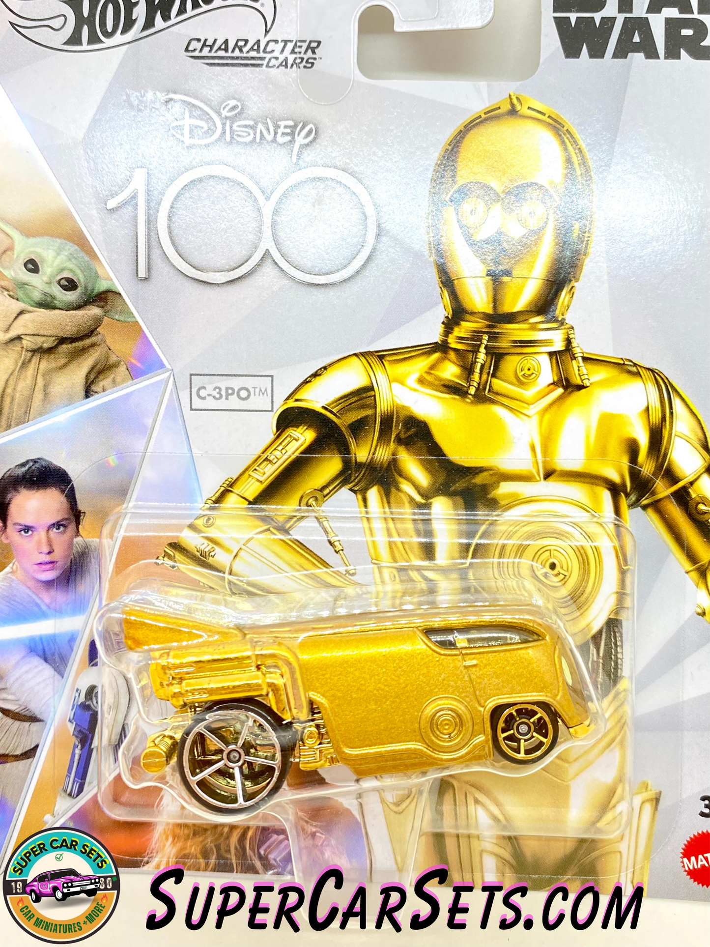 Star Wars - C-3PO - Hot Wheels Character Cars Disney 100 Years