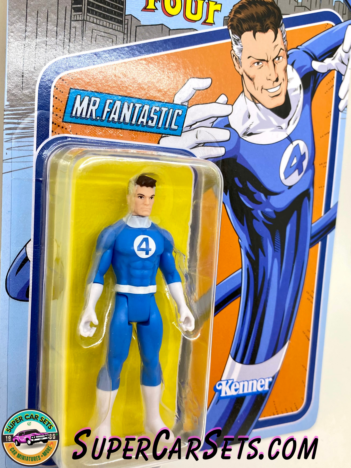 Fantastic Four - Mr. Fantastic (3.75” / 9.5cm) - Marvel Legends - made by Kenner