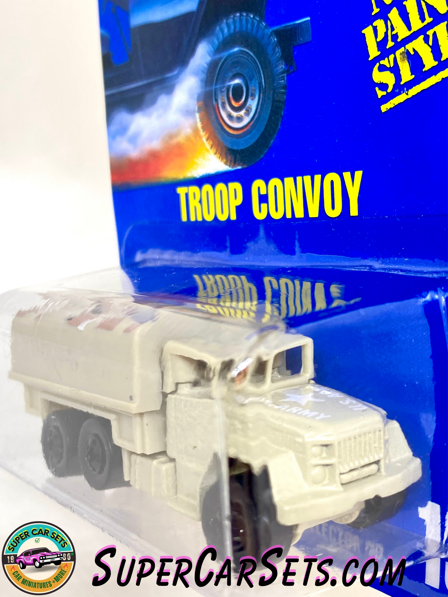 Hot Wheels (Year launched 1992) - Troop Convoy (#195)