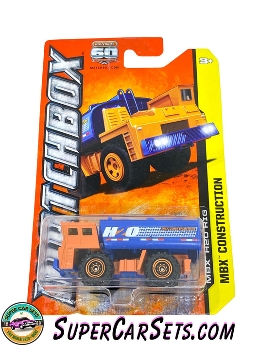 MBX H2O Rig (Y0731-0719) (Year launched 2013) - Matchbox MBX Construction  2013