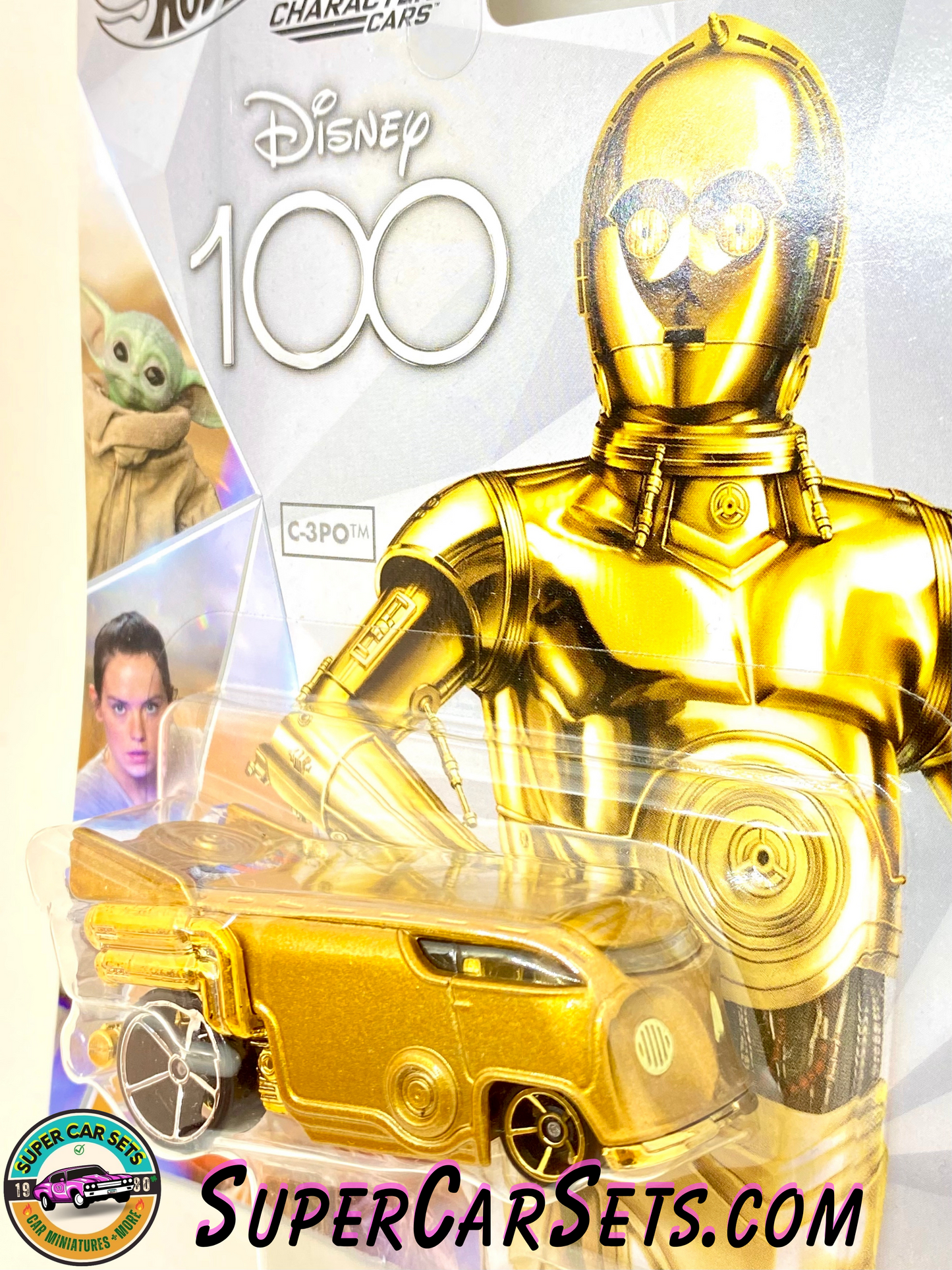 Star Wars - C-3PO - Hot Wheels Character Cars Disney 100 Years