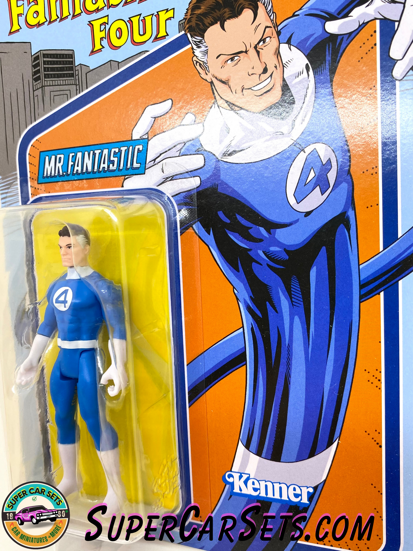 Fantastic Four - Mr. Fantastic (3.75” / 9.5cm) - Marvel Legends - made by Kenner