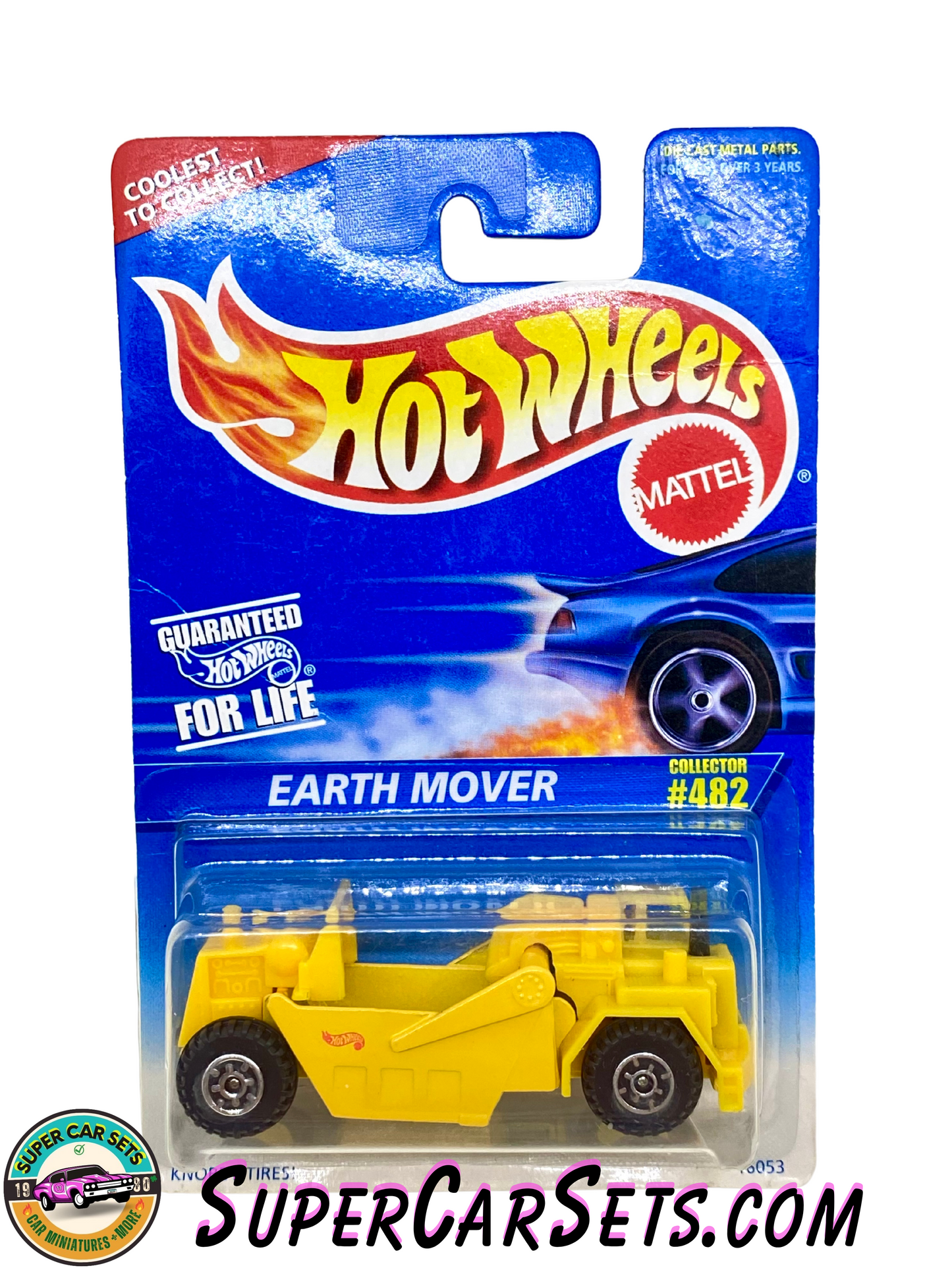 Hot Wheels (VINTAGE) (Year launched 1996) - Earth Mover (#482) (Knobby Tires!) (#16053)