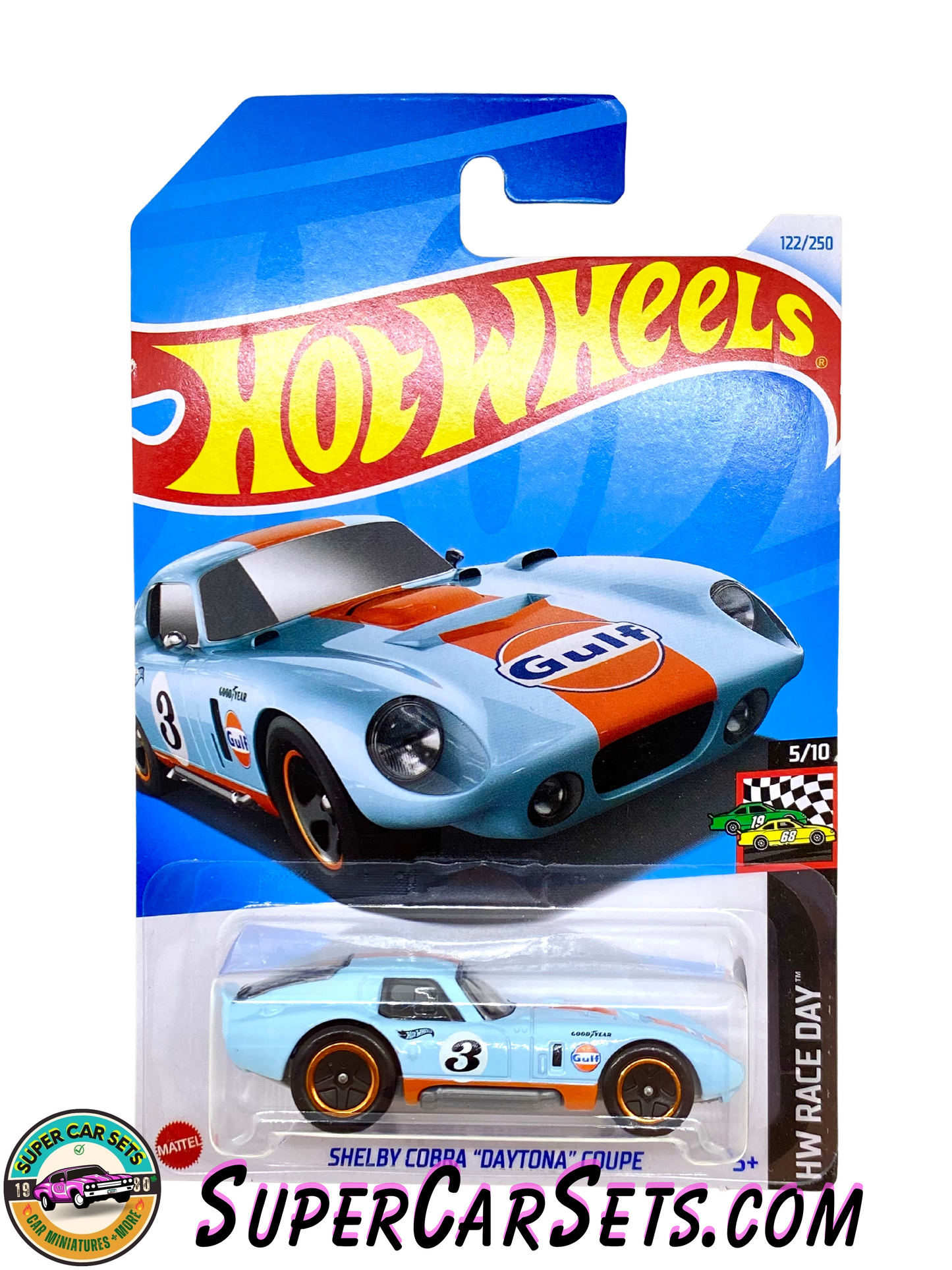 Shelby Cobra “Daytona Coupe” - Hot Wheels HW Race Day - 2024 (5/10) (122/250)