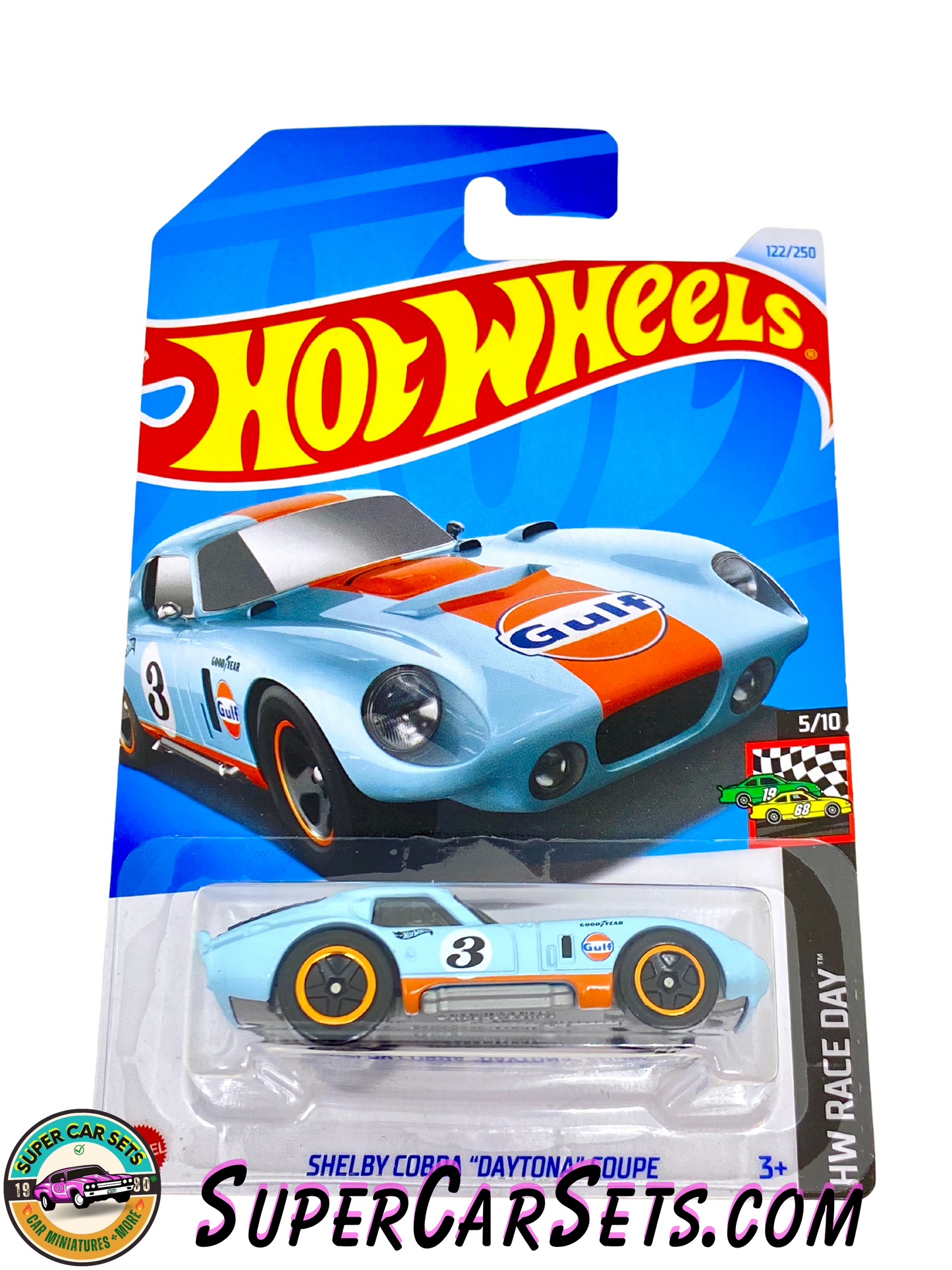 Shelby Cobra “Daytona Coupe” - Hot Wheels HW Race Day - 2024 (5/10) (122/250)