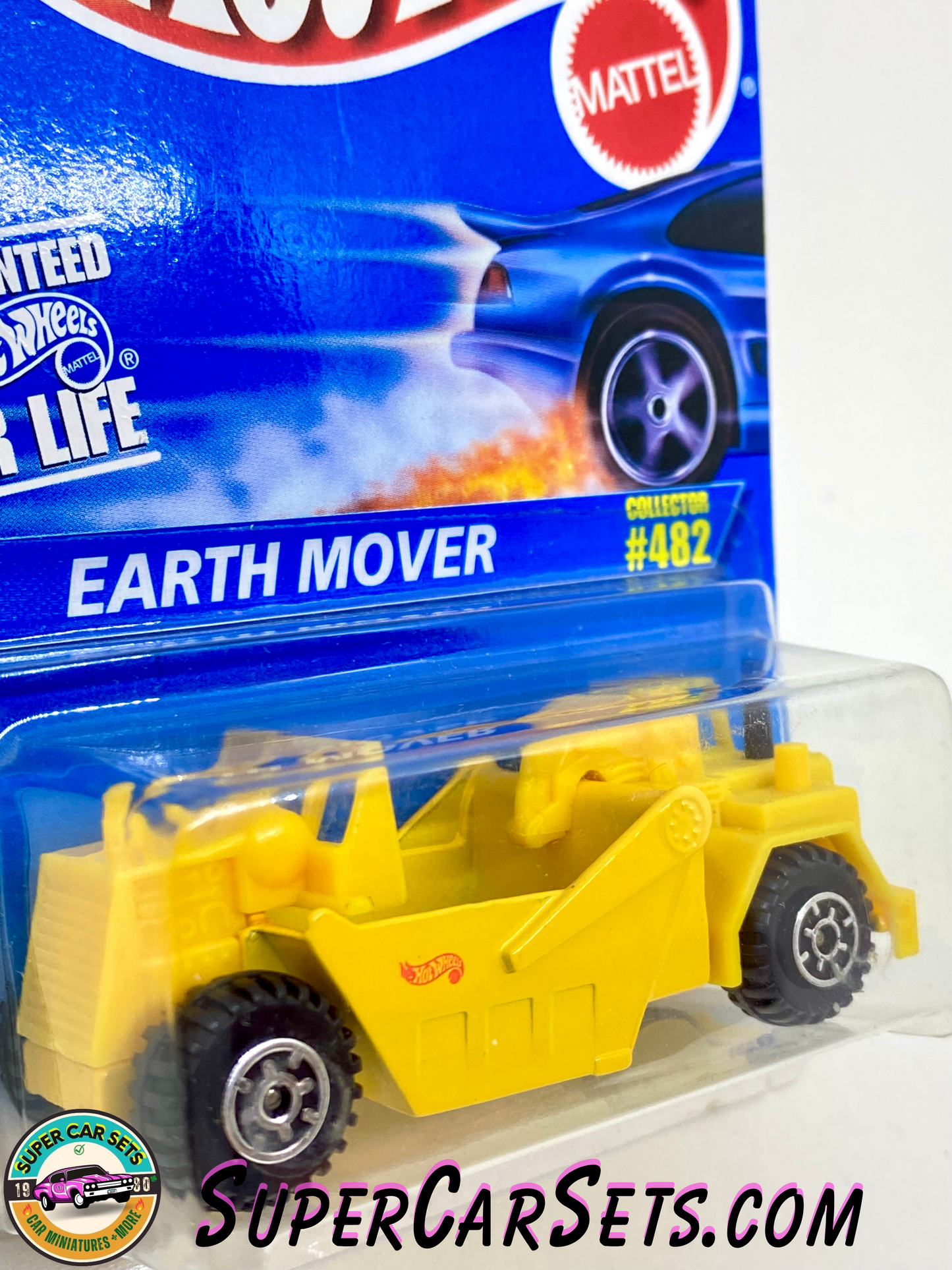 Hot Wheels (VINTAGE) (Year launched 1996) - Earth Mover (#482) (Knobby Tires!) (#16053)