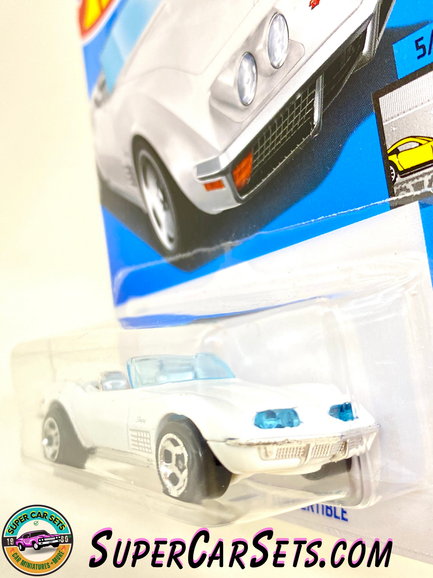 72 Stingray Convertible (white colour) - Hot Wheels Factory Fresh 2024 (5/10) (47/250)