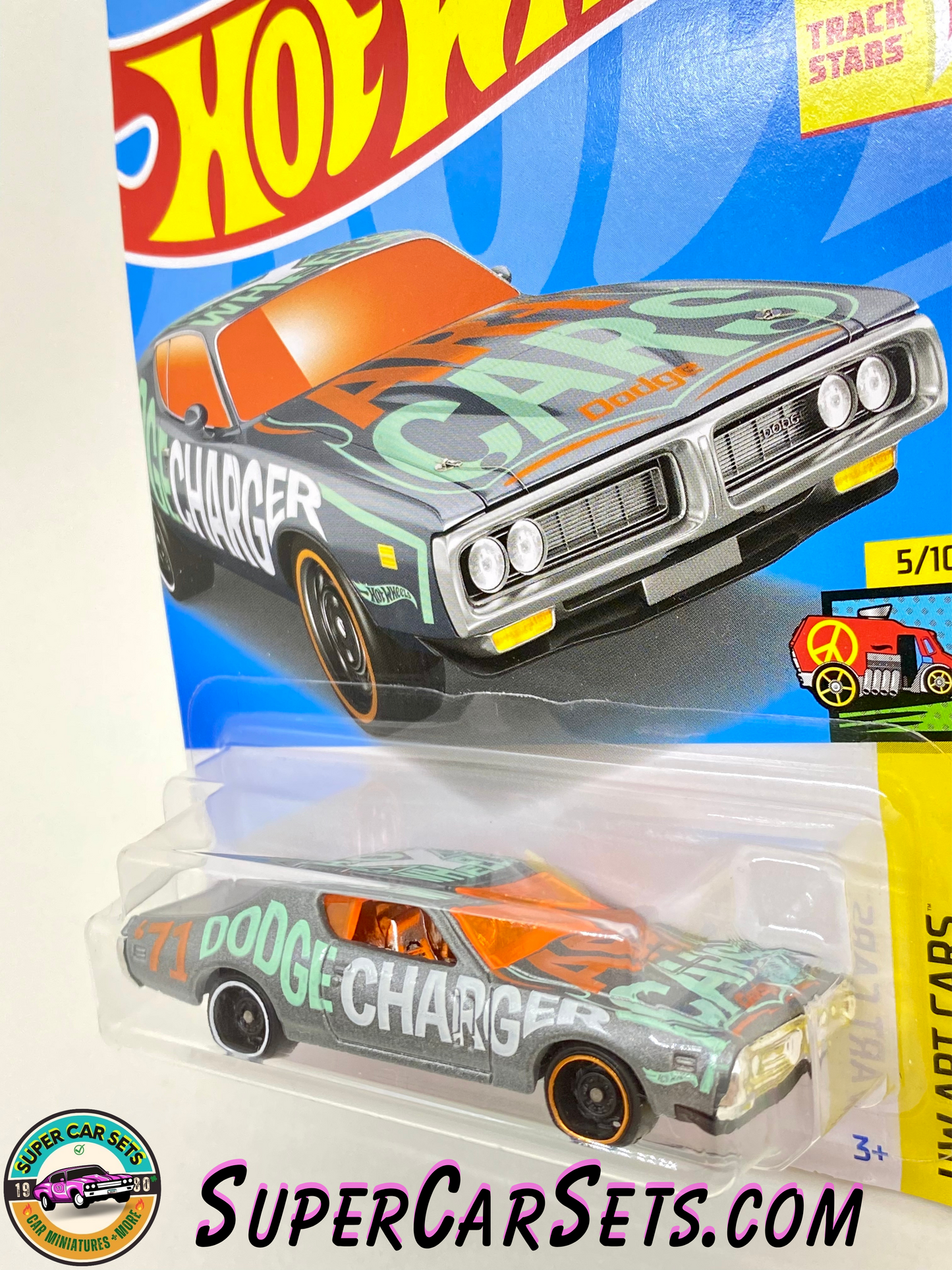 71 Dodge Charger - Hot Wheels HW Art Cars 2022 (5/10)