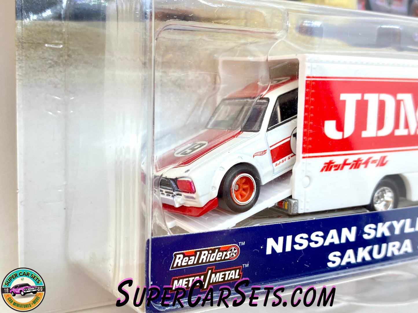 Nissan Skyline HT 2000GT-X Sakura Sprinter - Hot Wheels Team Transport (#8)