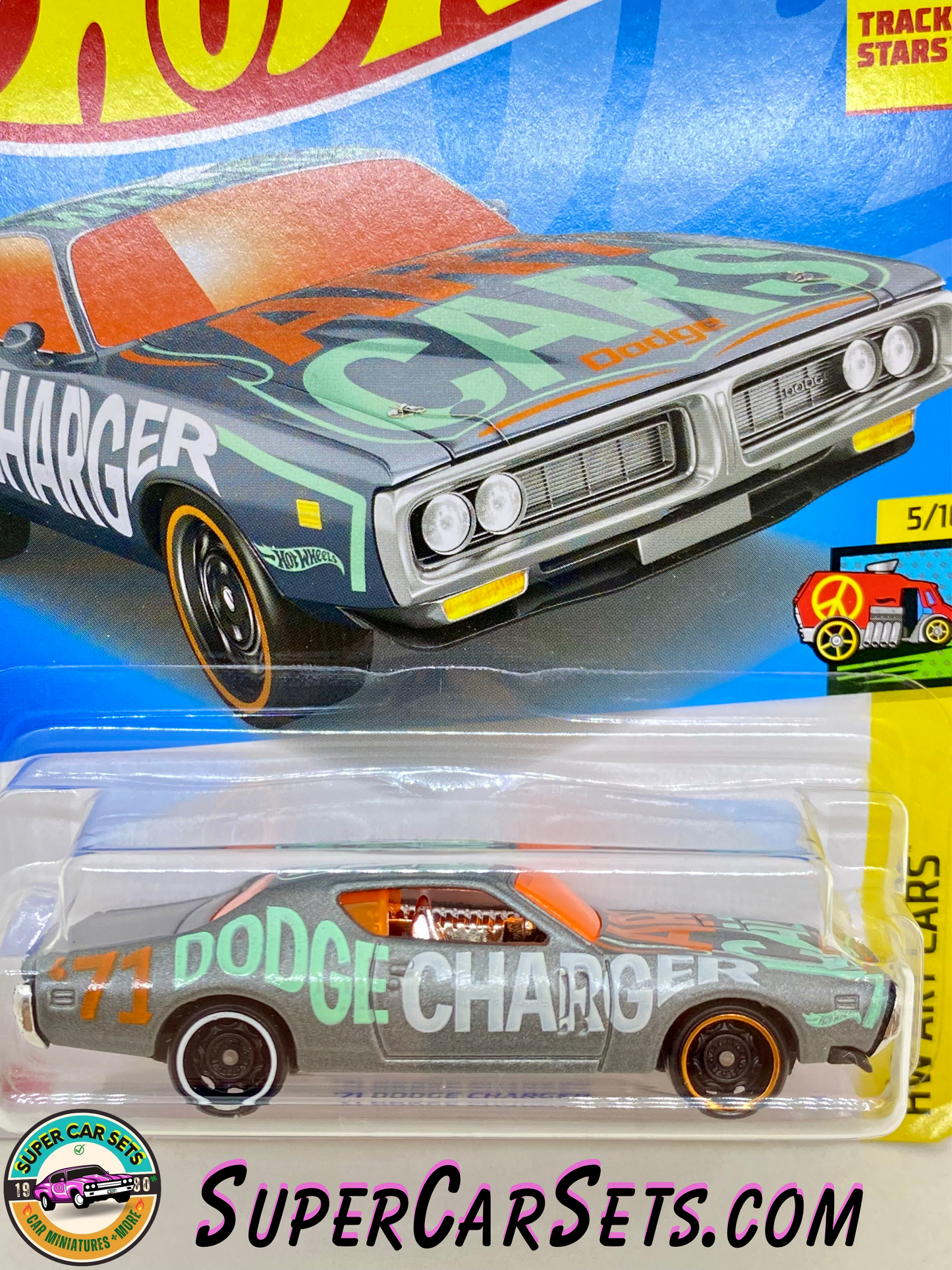 71 Dodge Charger - Hot Wheels HW Art Cars 2022 (5/10)