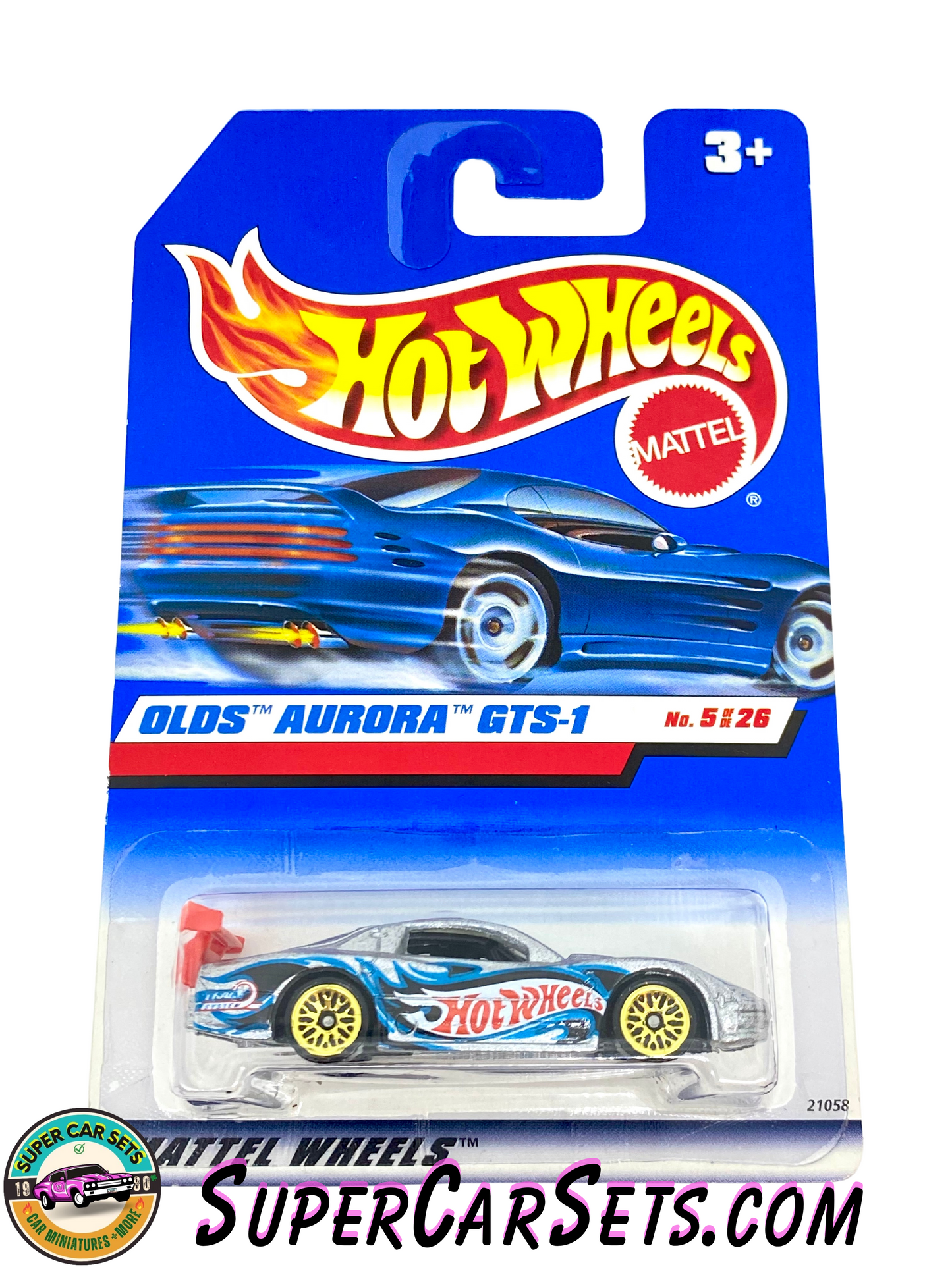 Hot Wheels  (Year launched 1999) - Olds Aurora GTS-1 (6/26) (#21058)