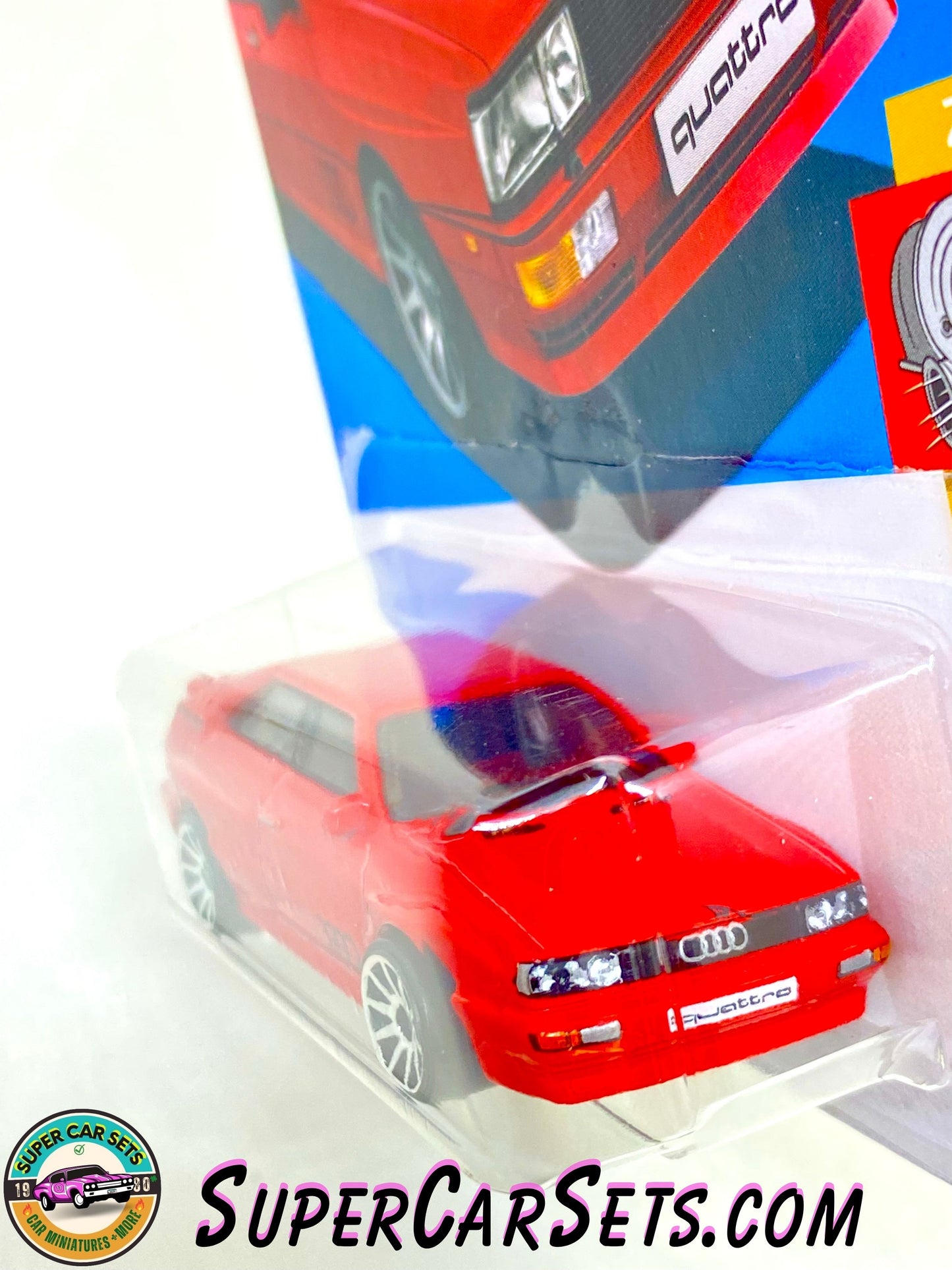 87 Audi Quattro (red colour) - Hot Wheels HW Turbo - 2024 (2/5) (102/250)