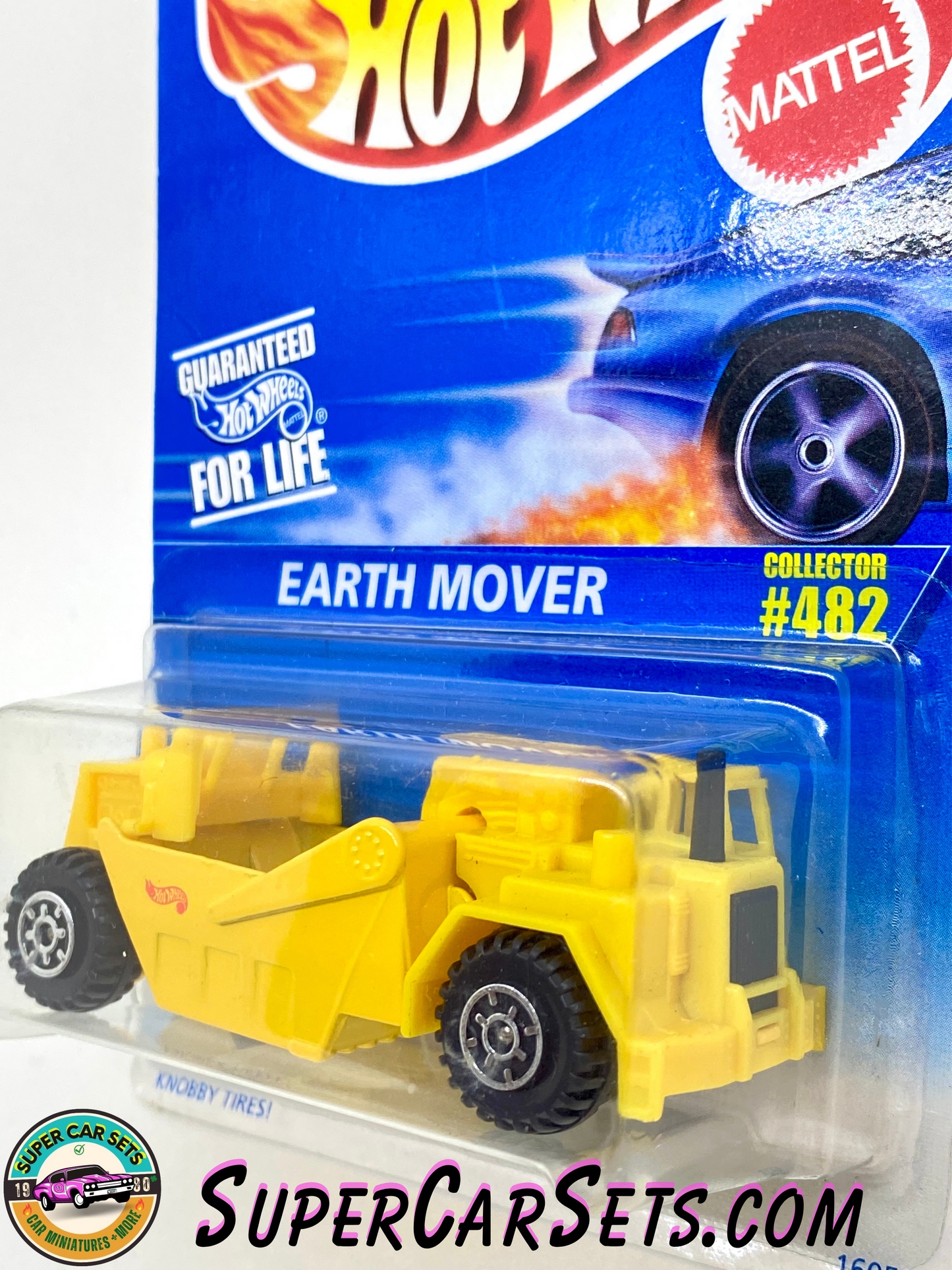 Hot Wheels (VINTAGE) (Year launched 1996) - Earth Mover (#482) (Knobby Tires!) (#16053)